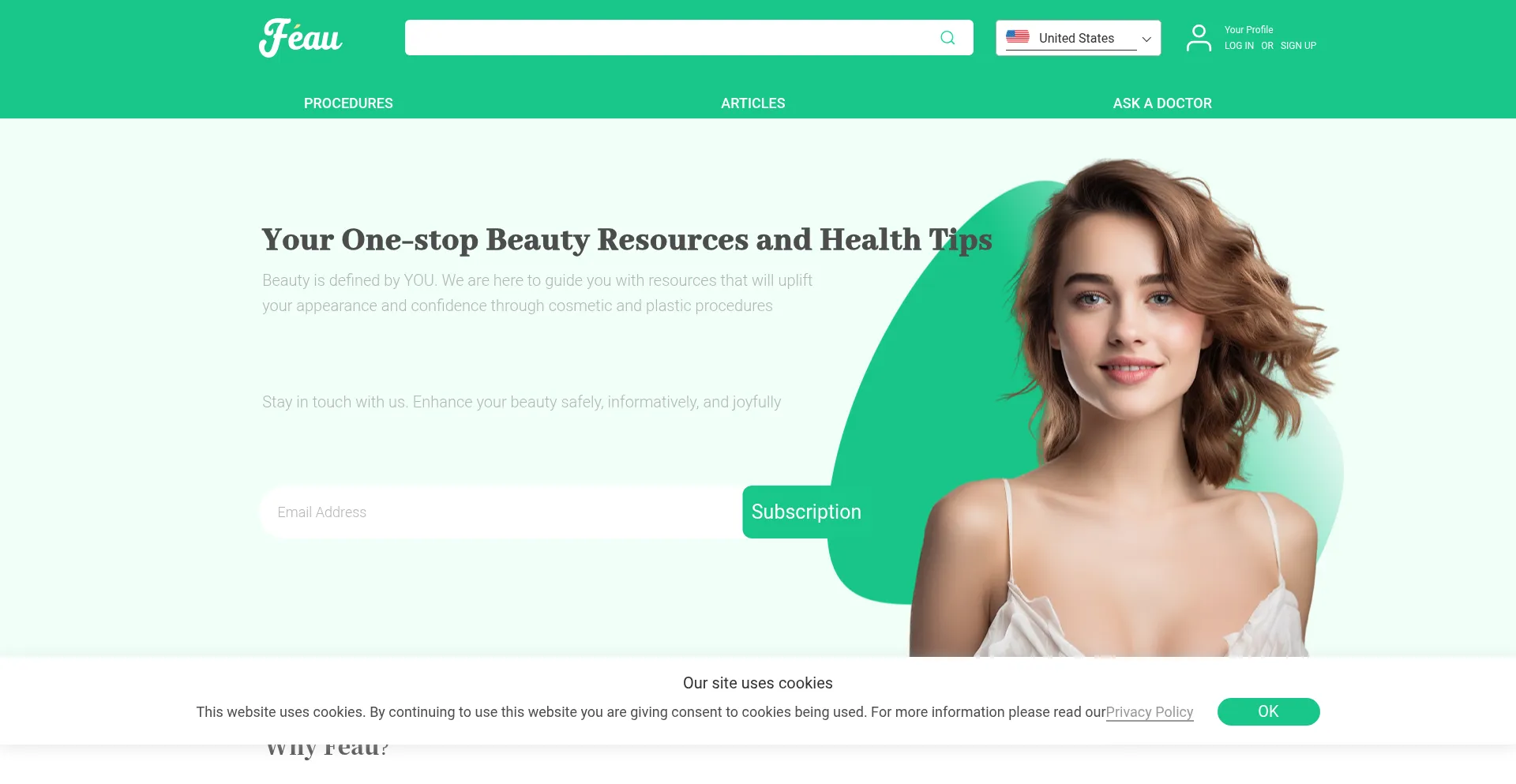Website screenshot of Ruli.com