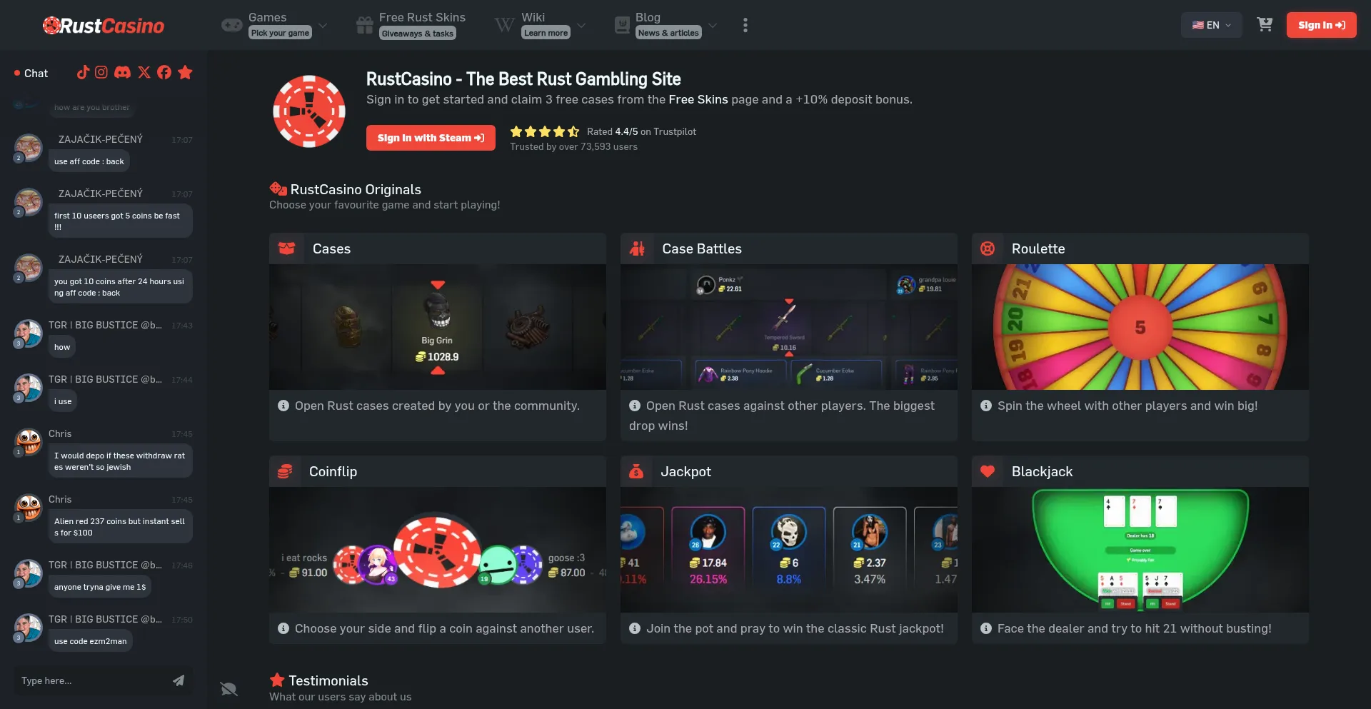 Is Rustcasino.com Safe?