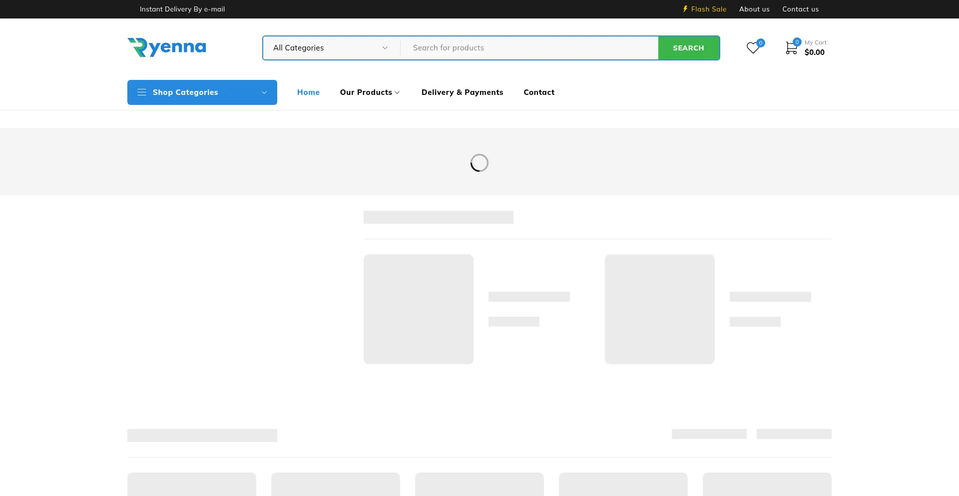 Ryenna.com Screenshot