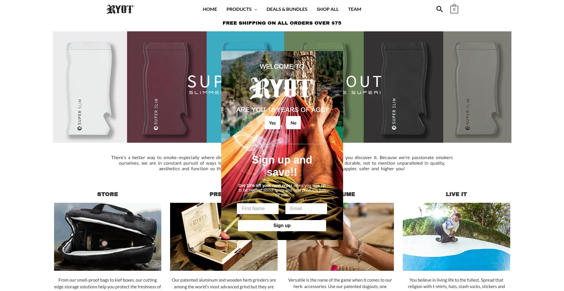 Ryot.com Screenshot