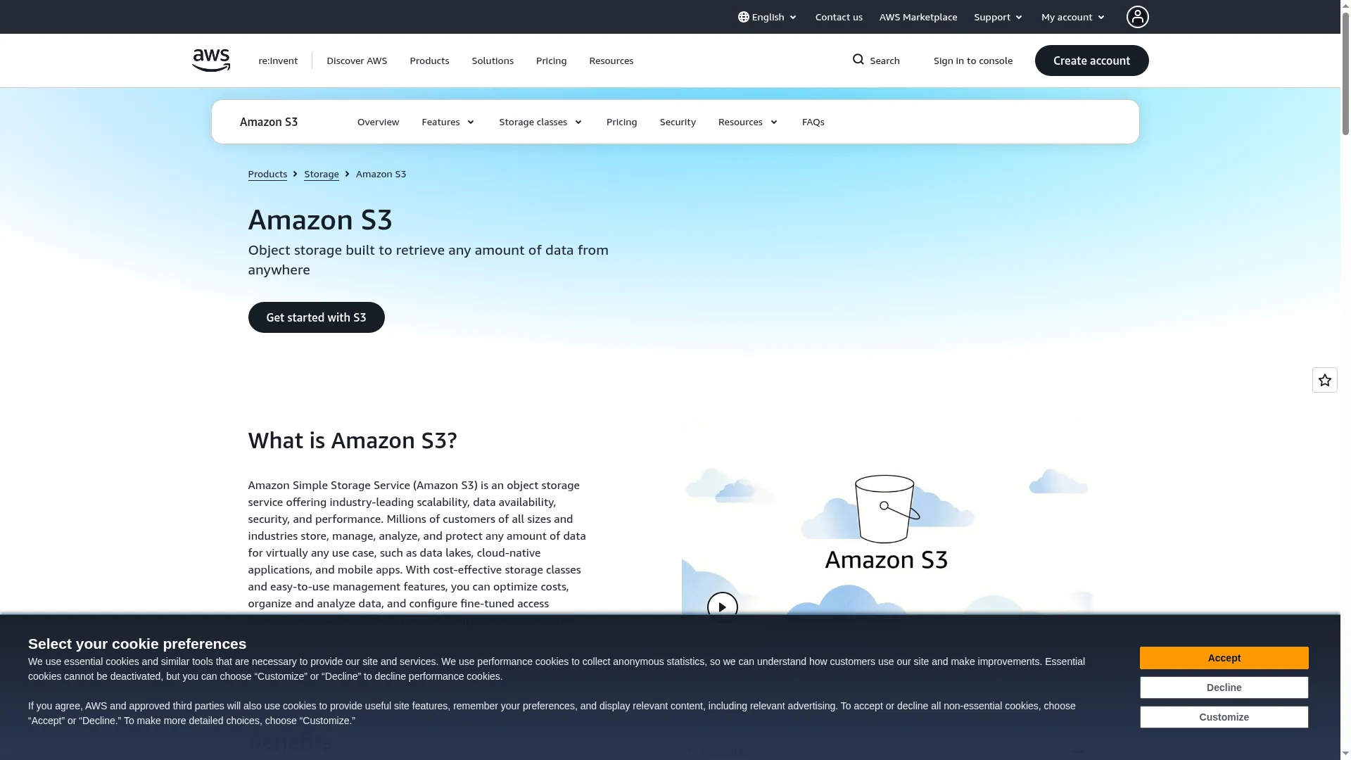 S3.dualstack.us-east-1.amazonaws.com