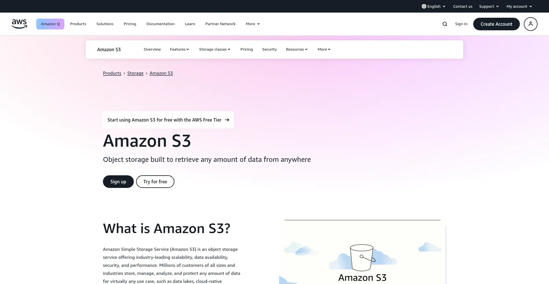 Website screenshot of S3.us-east-2.amazonaws.com