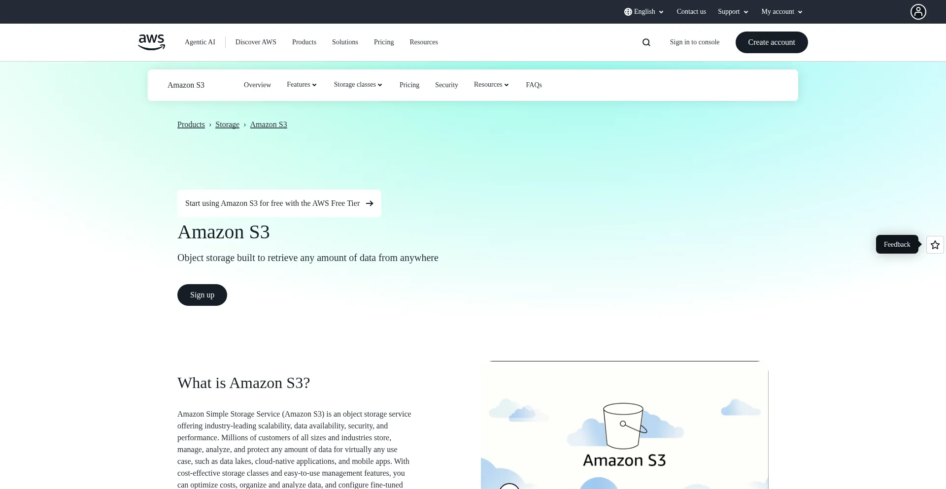 Website screenshot of S3-eu-west-1.amazonaws.com