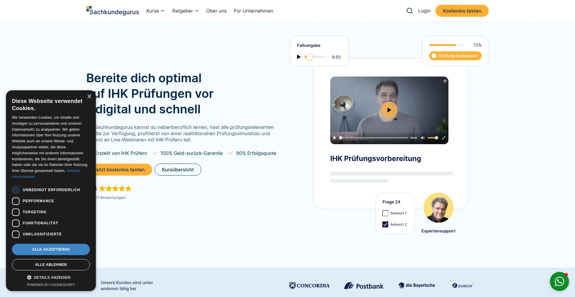Is Sachkundegurus.de Safe?