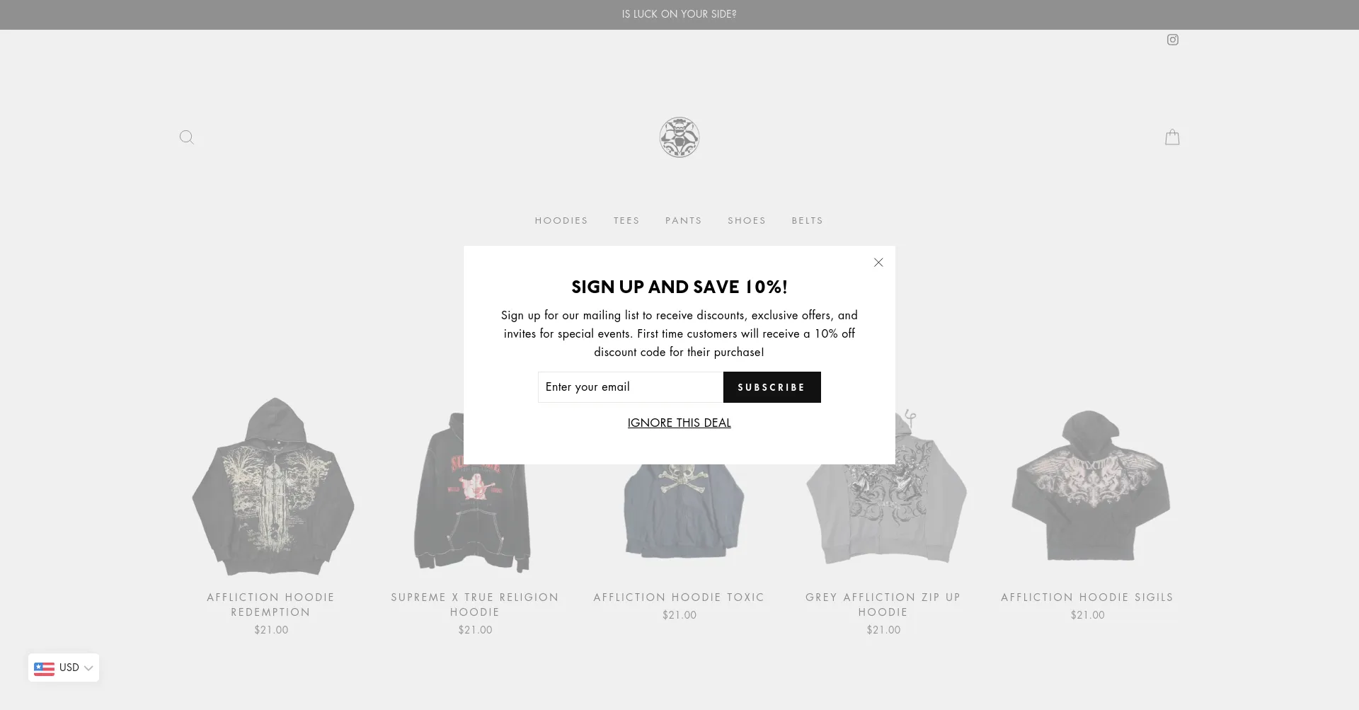 Website screenshot of Saesrich.store