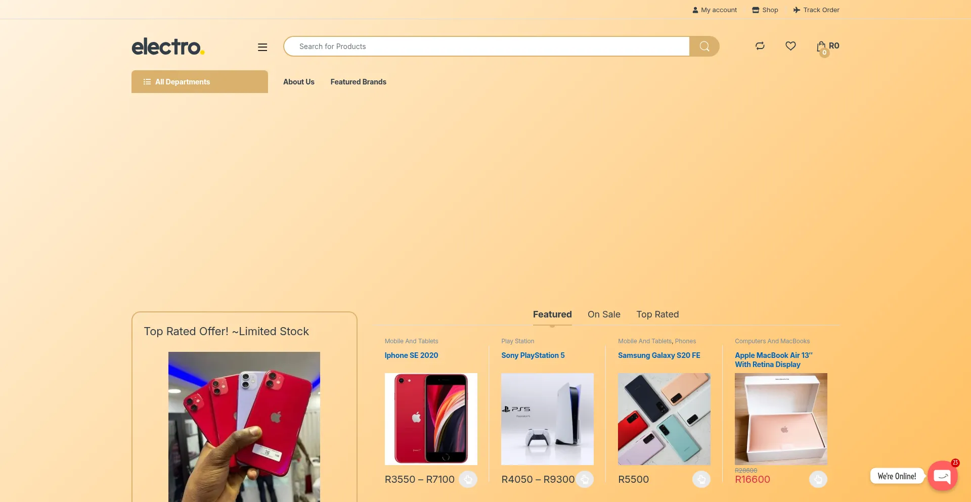 Website screenshot of Safeiphonehub.com