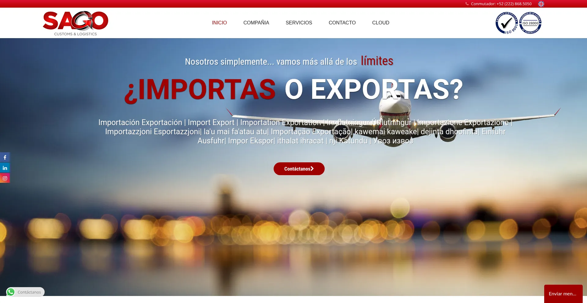 Sagoagenciaaduanal.com