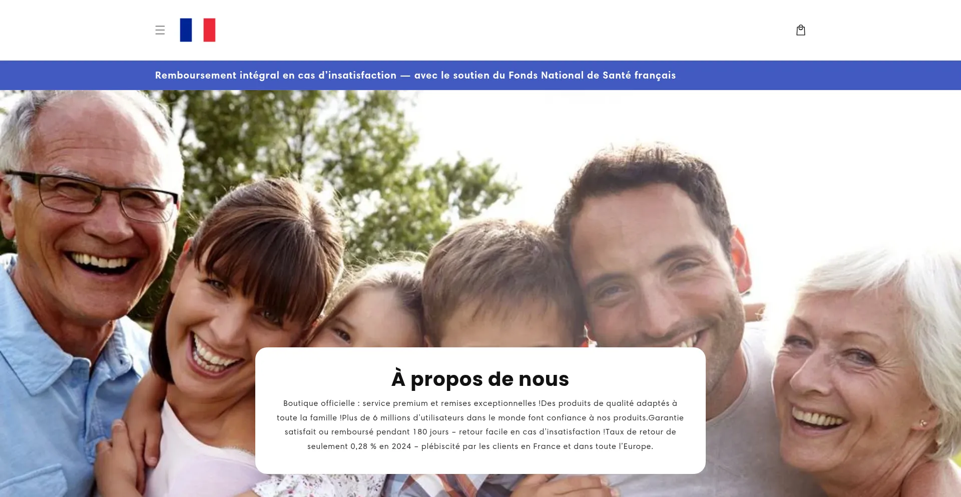 Website screenshot of Sainetbeau.com