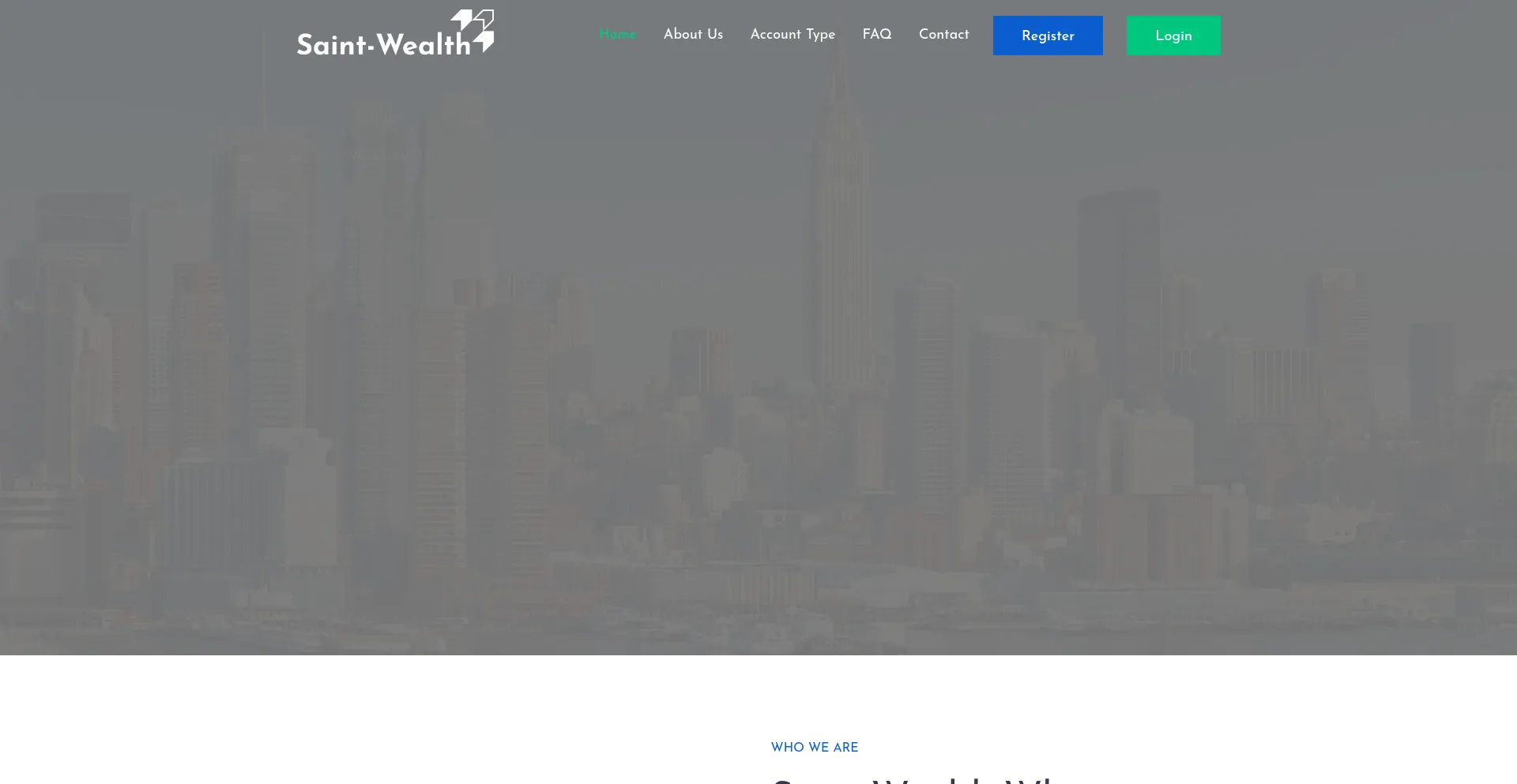 Saint-wealth.com Screenshot