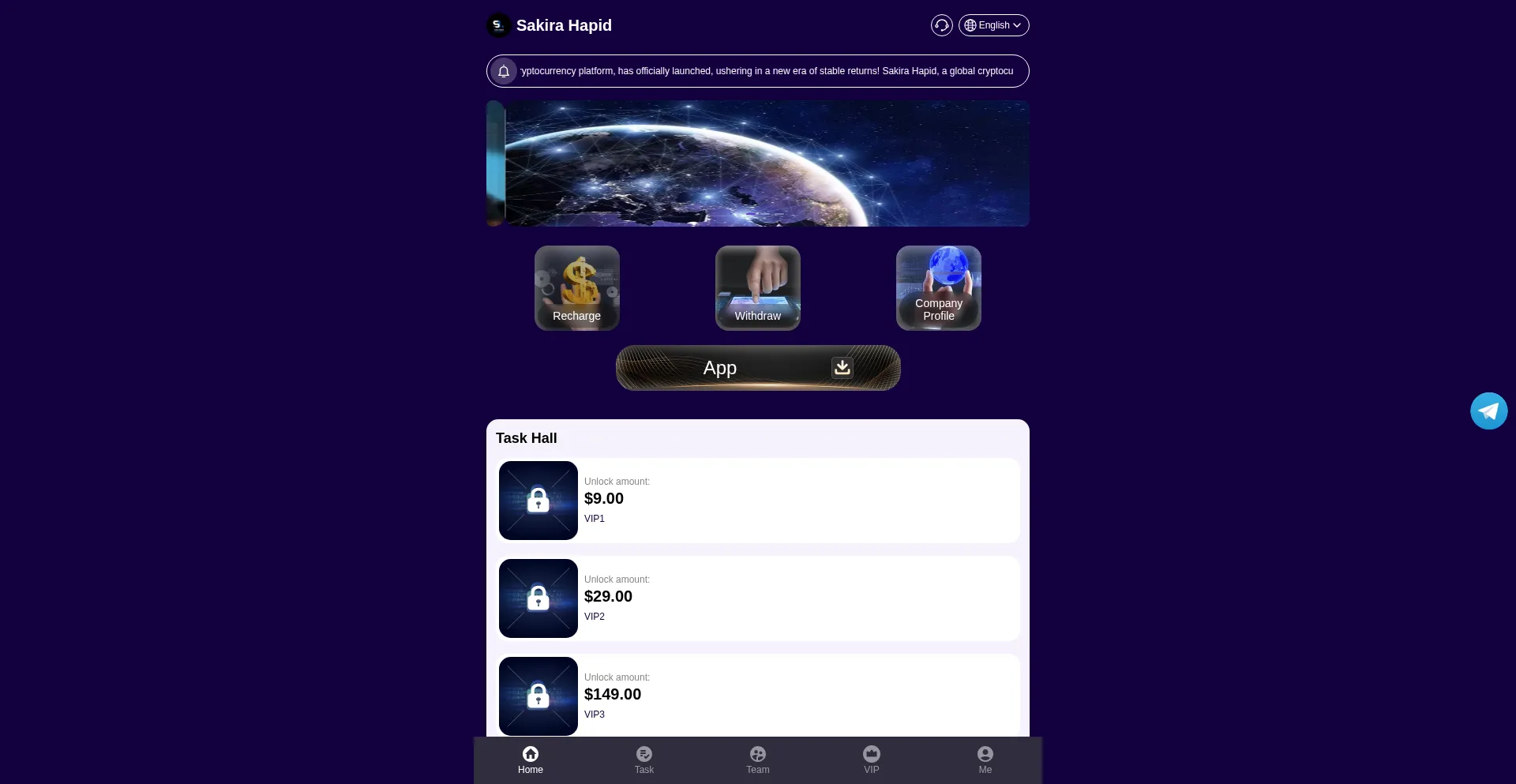 Sakirahapid.com Screenshot