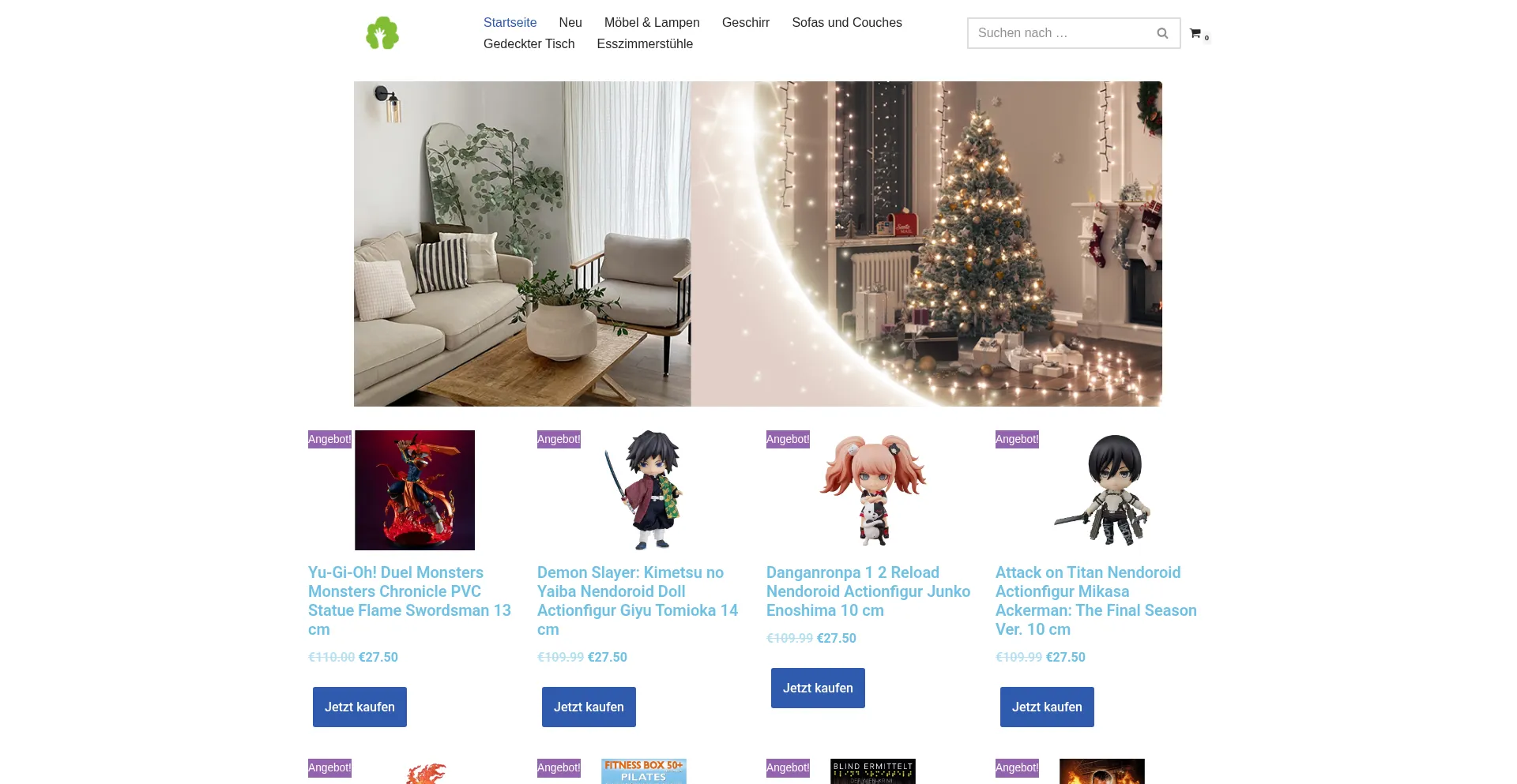 Website screenshot of Salebretter.com