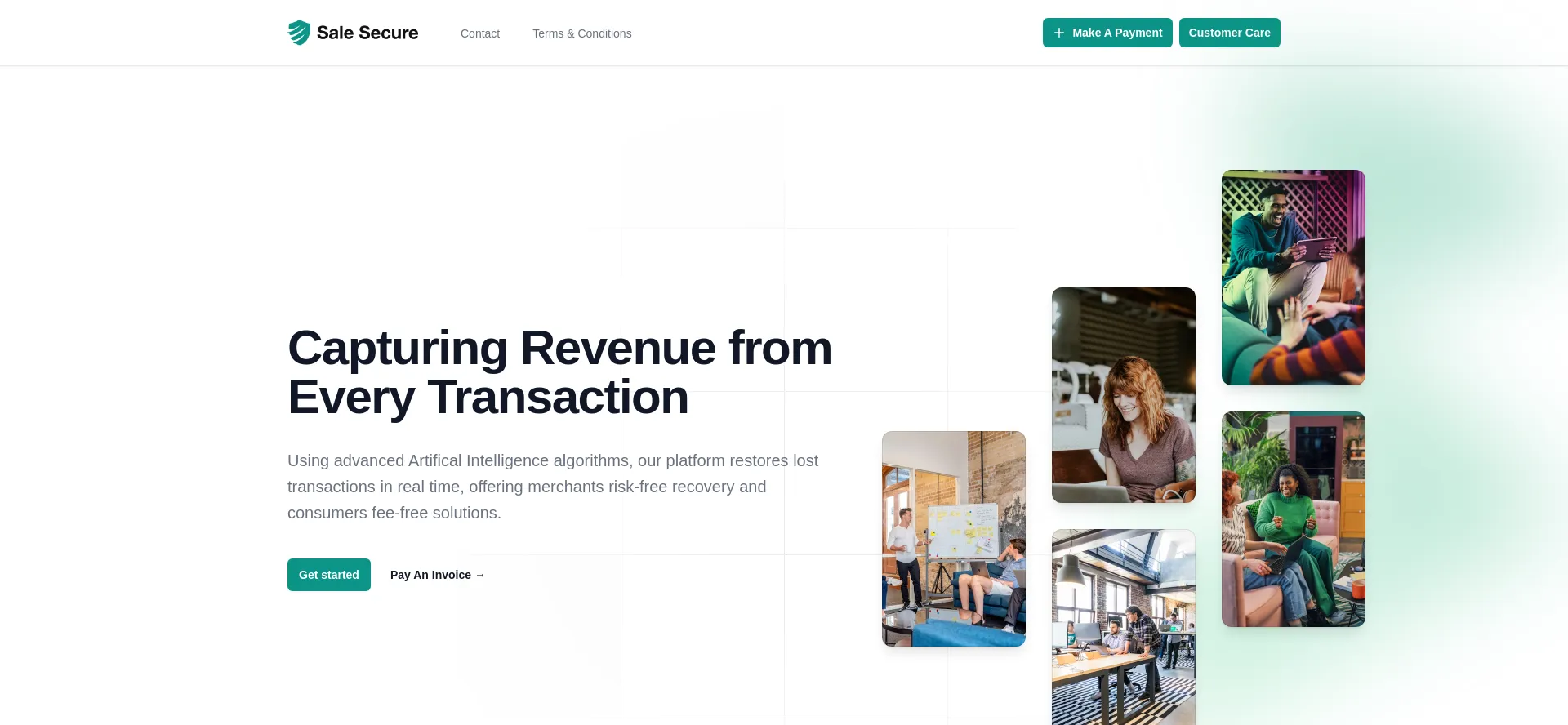 Salesecure.co Screenshot