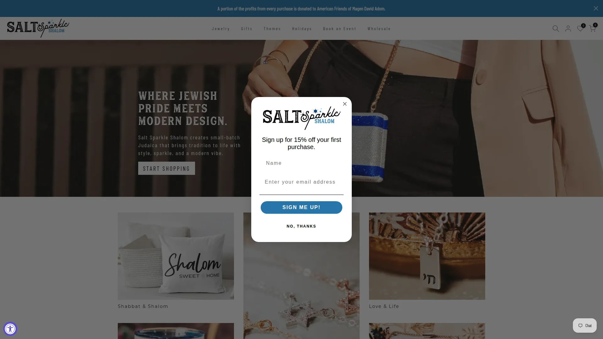 Saltsparkleshalom.com