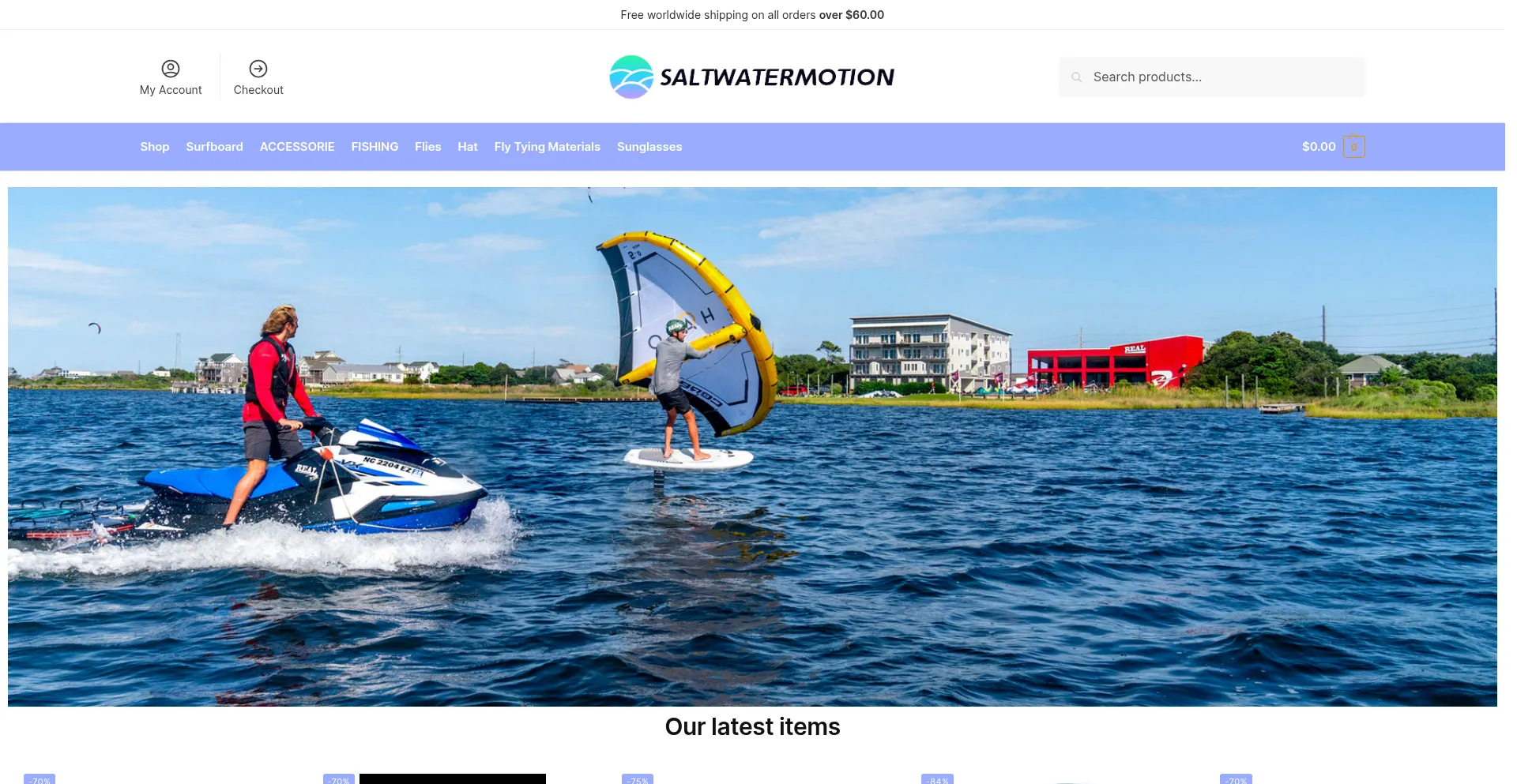 Saltwatermotion.com Screenshot