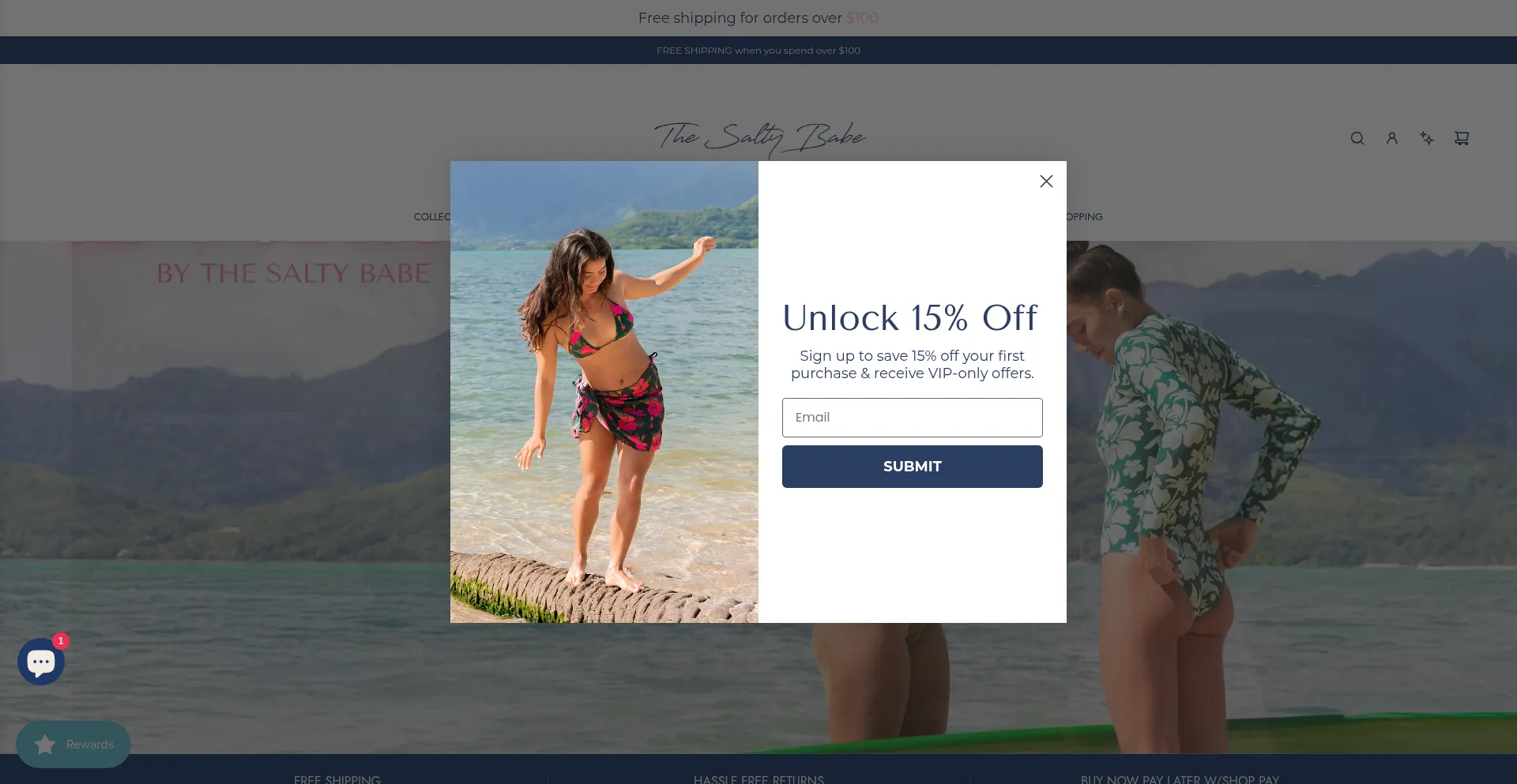 Saltybabe.com Screenshot