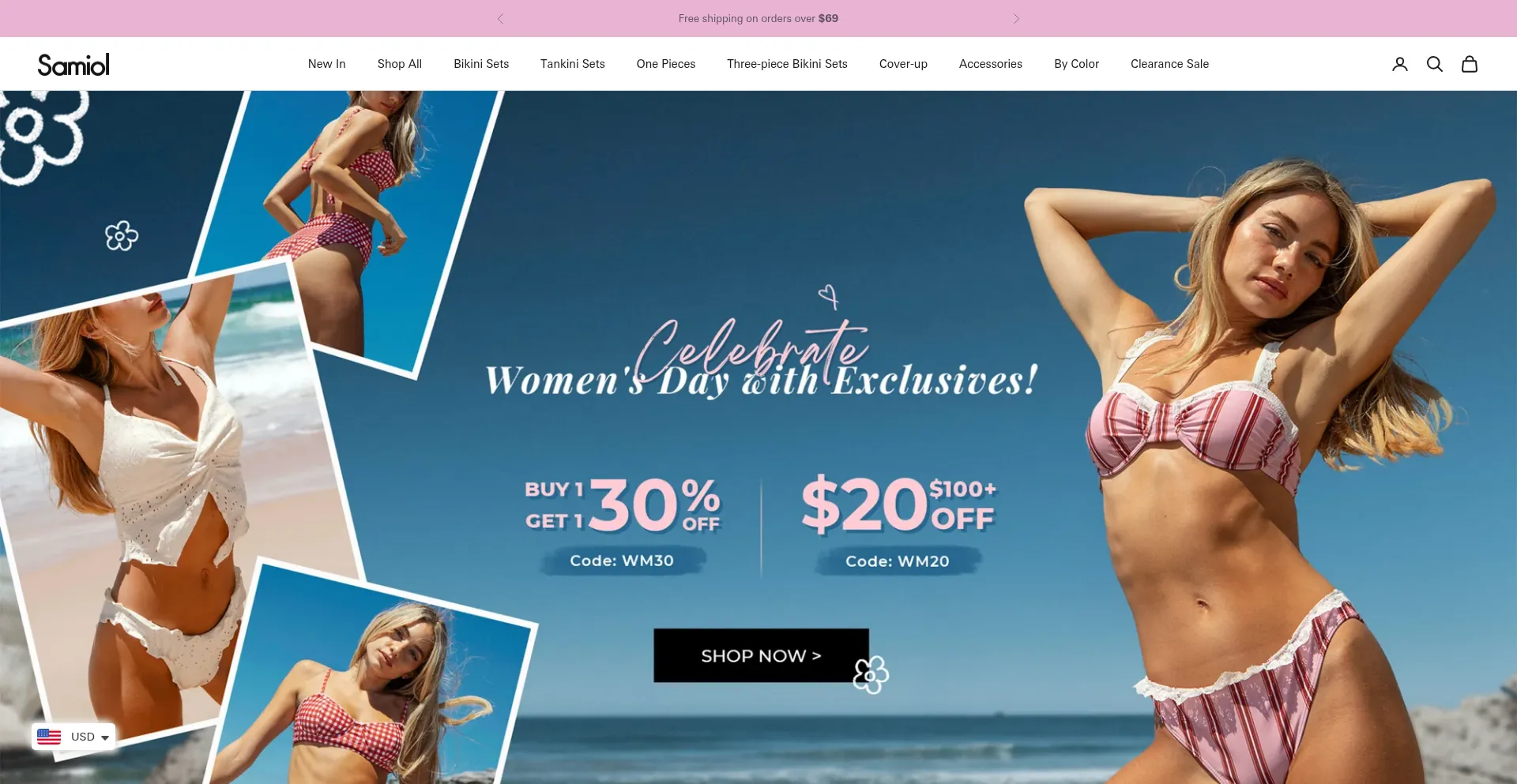 Website screenshot of Samiol.com
