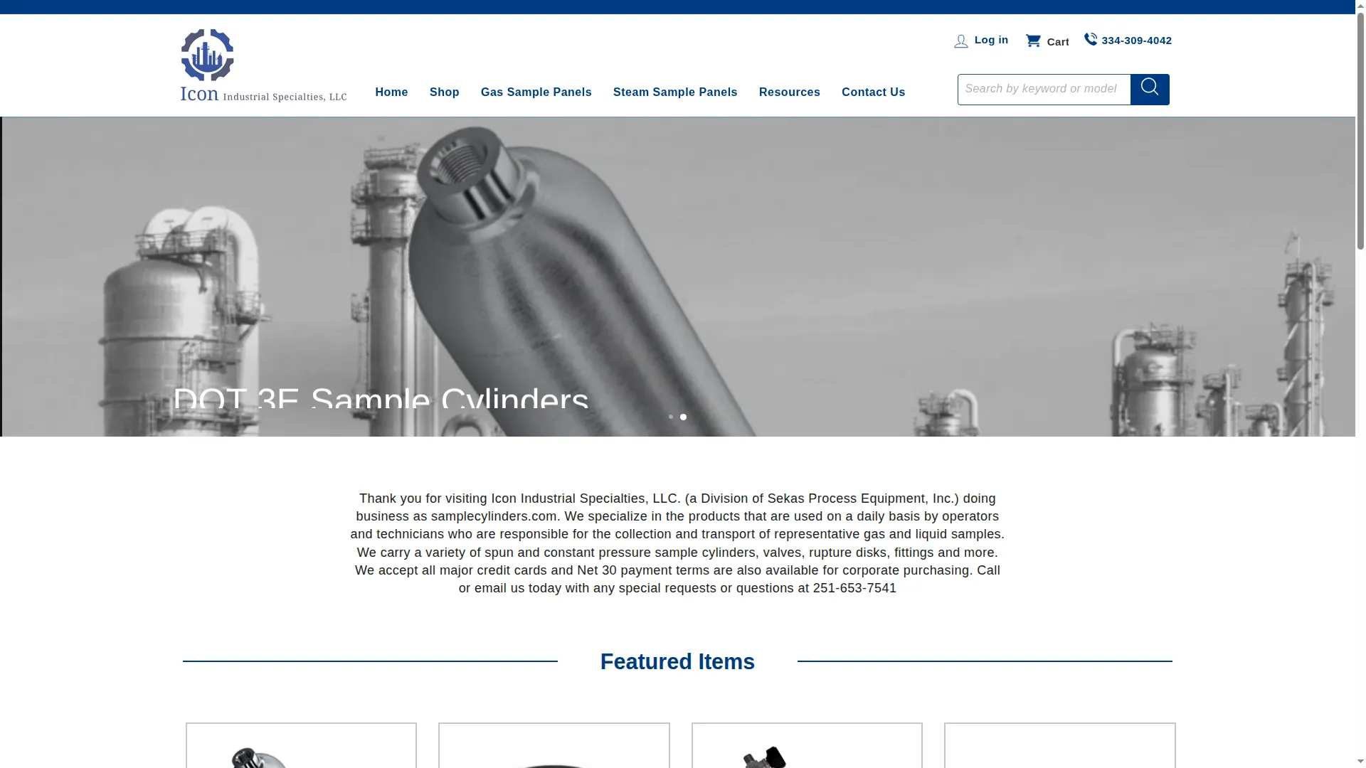 Samplecylinders.com
