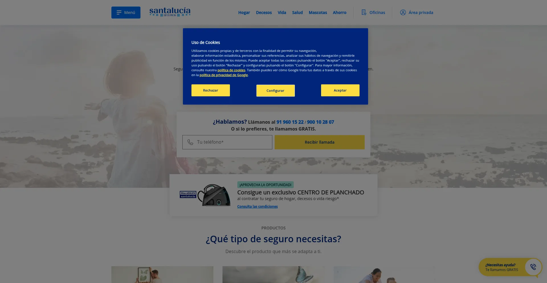 Is Santalucia.es Safe?