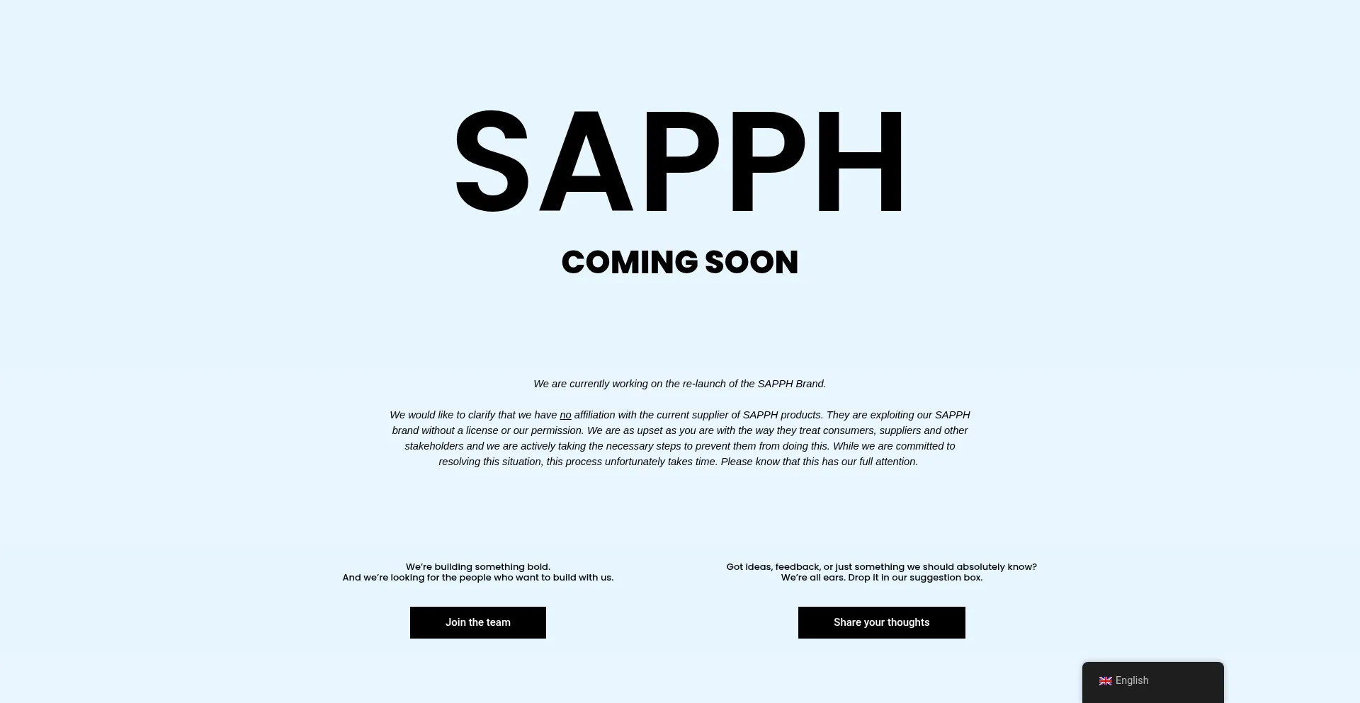 Sapph.com Screenshot