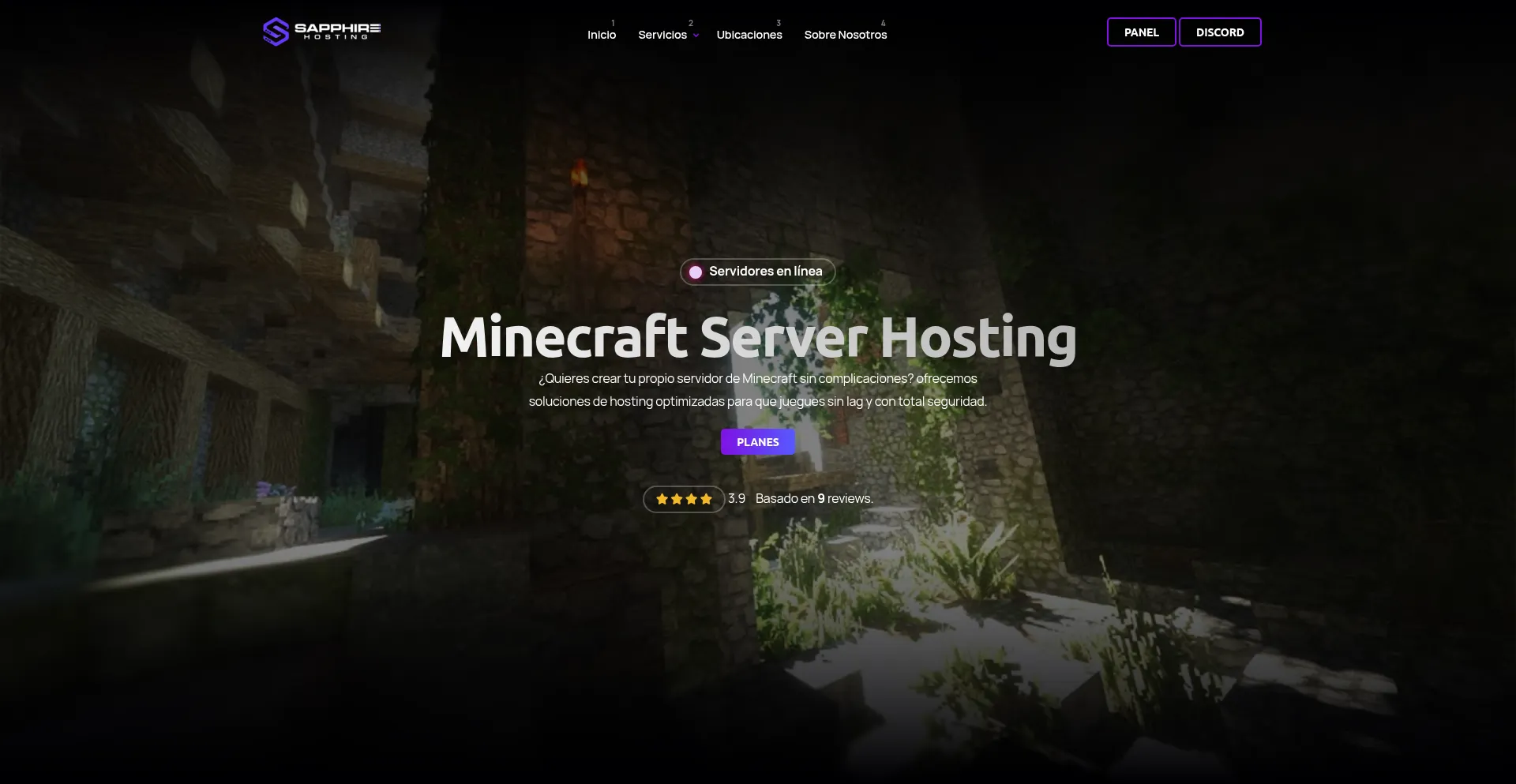 Sapphirehost.com.mx Screenshot