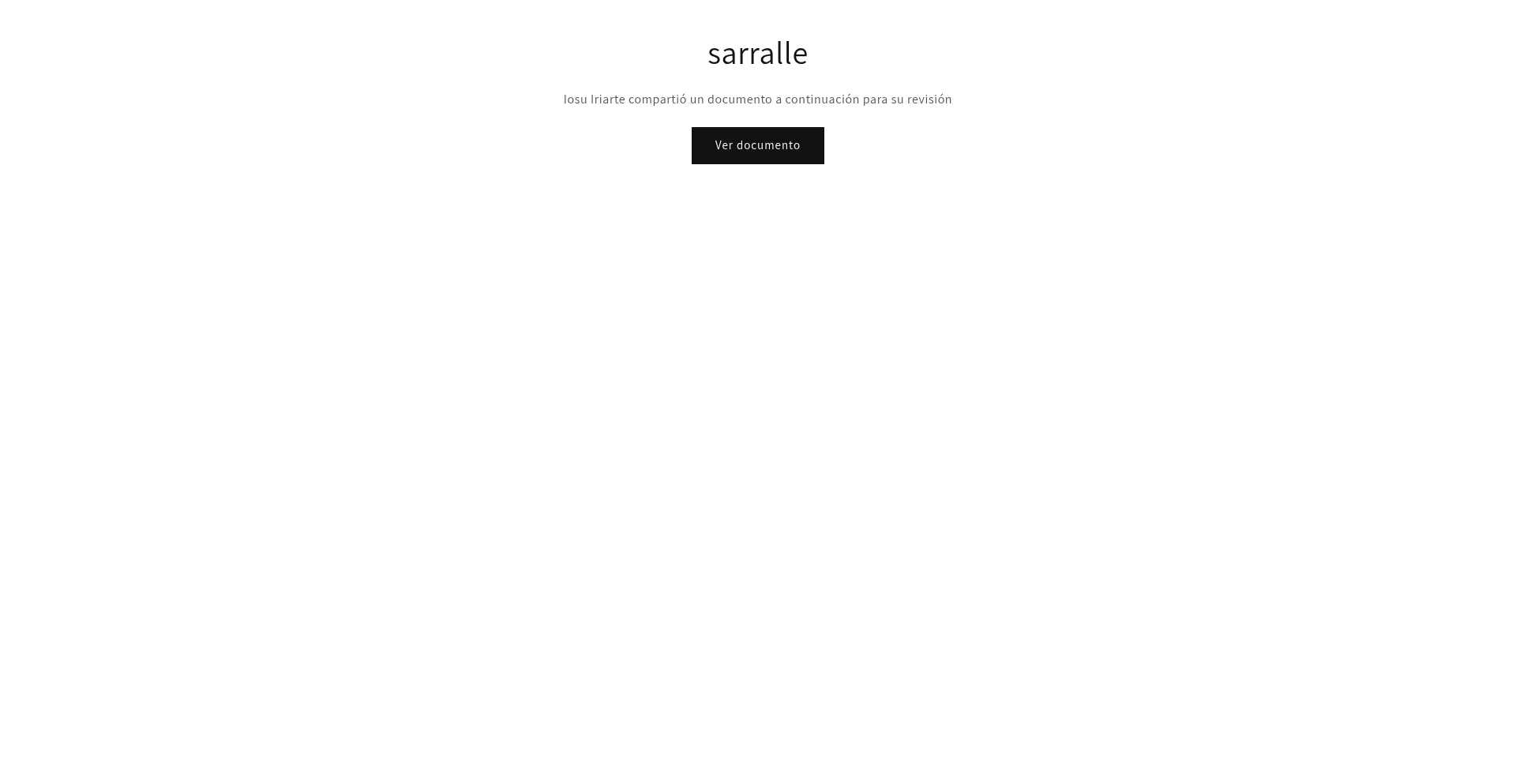 Website screenshot of Sarrale.com