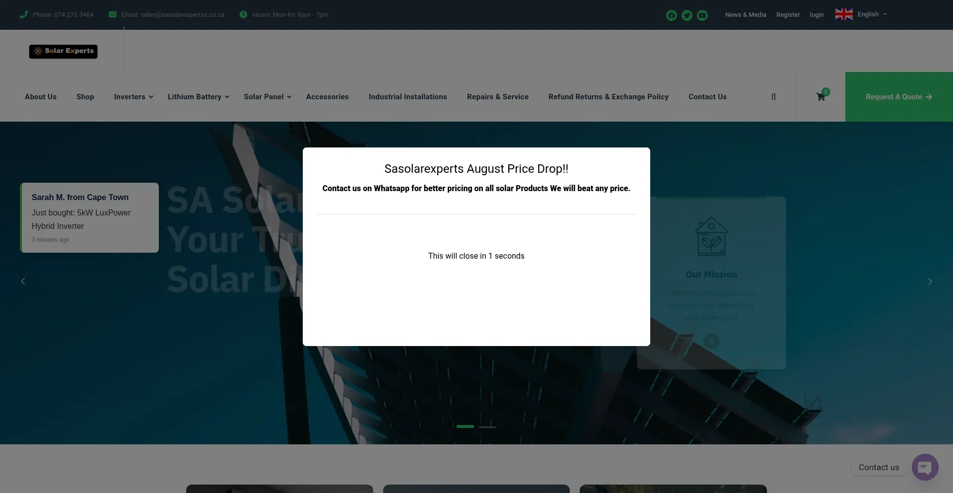 Is Sasolarexperts.co.za Safe?