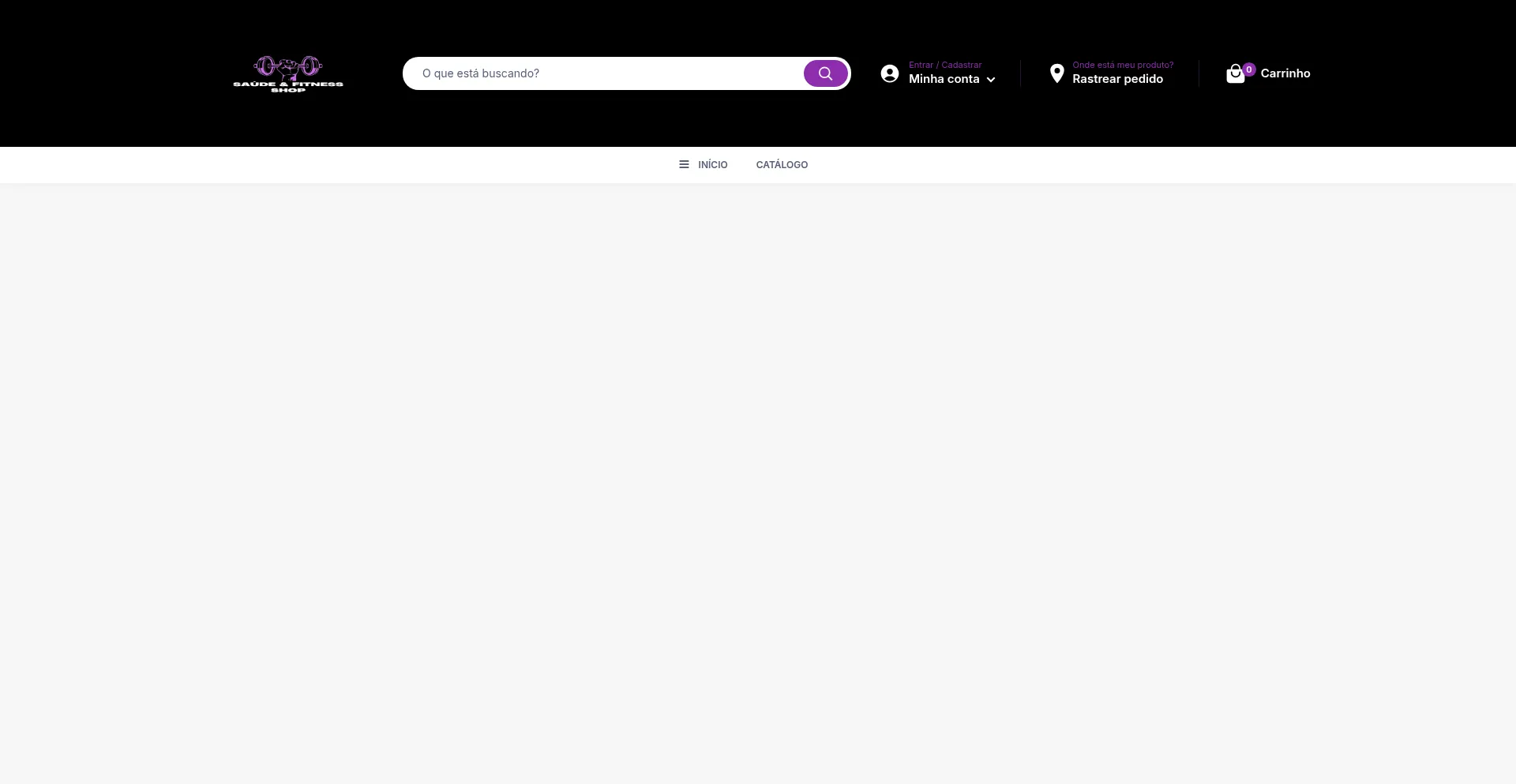 Website screenshot of Saudefitness.shop