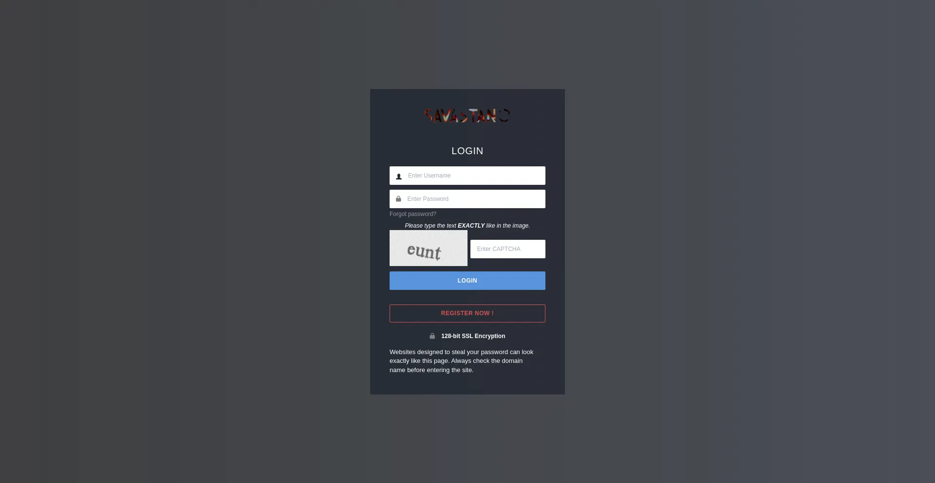 Website screenshot of Savasatan0.at