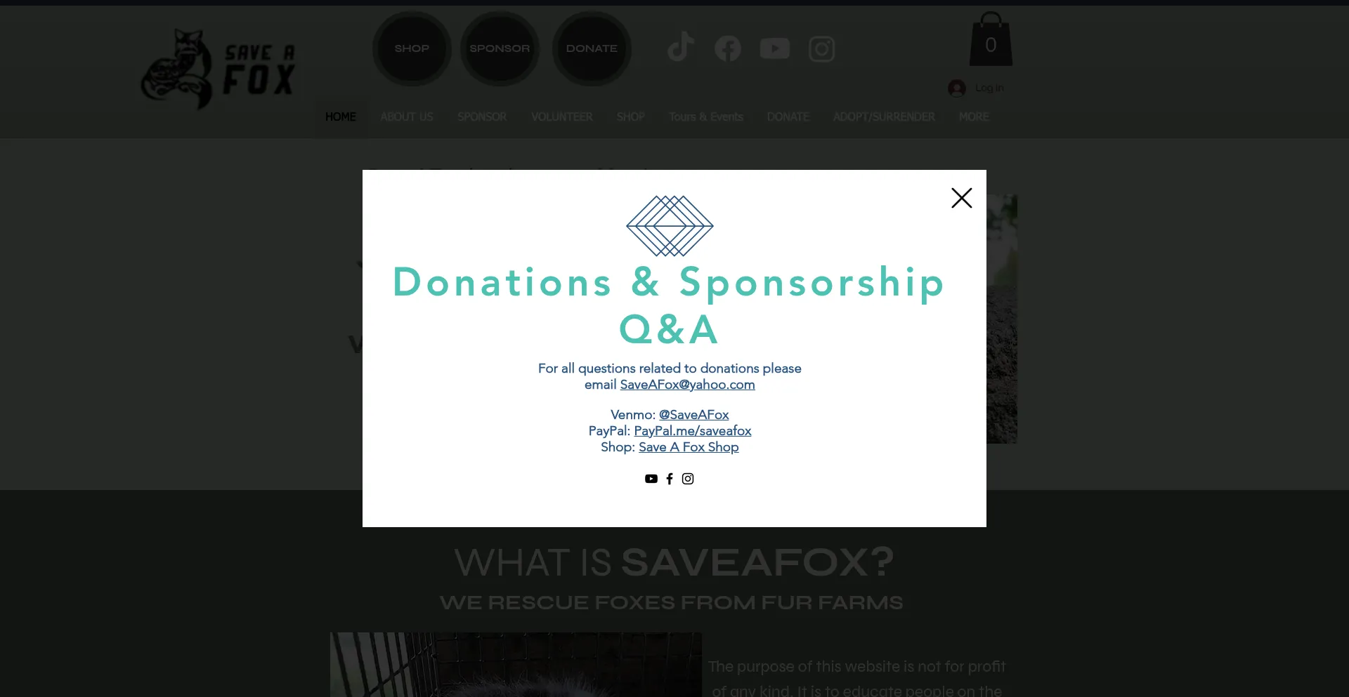 Saveafox.org