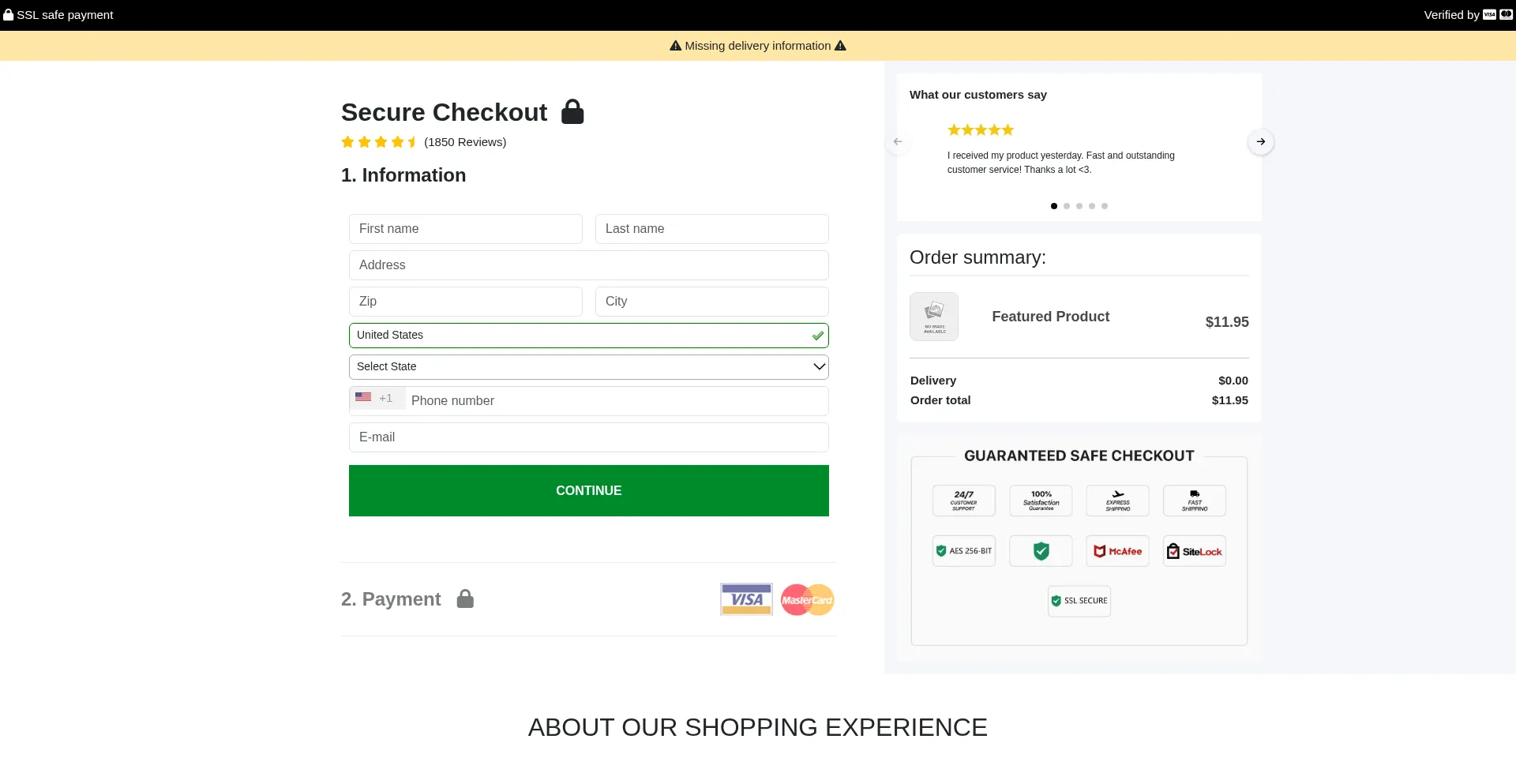 Savemoreshopper.com Screenshot