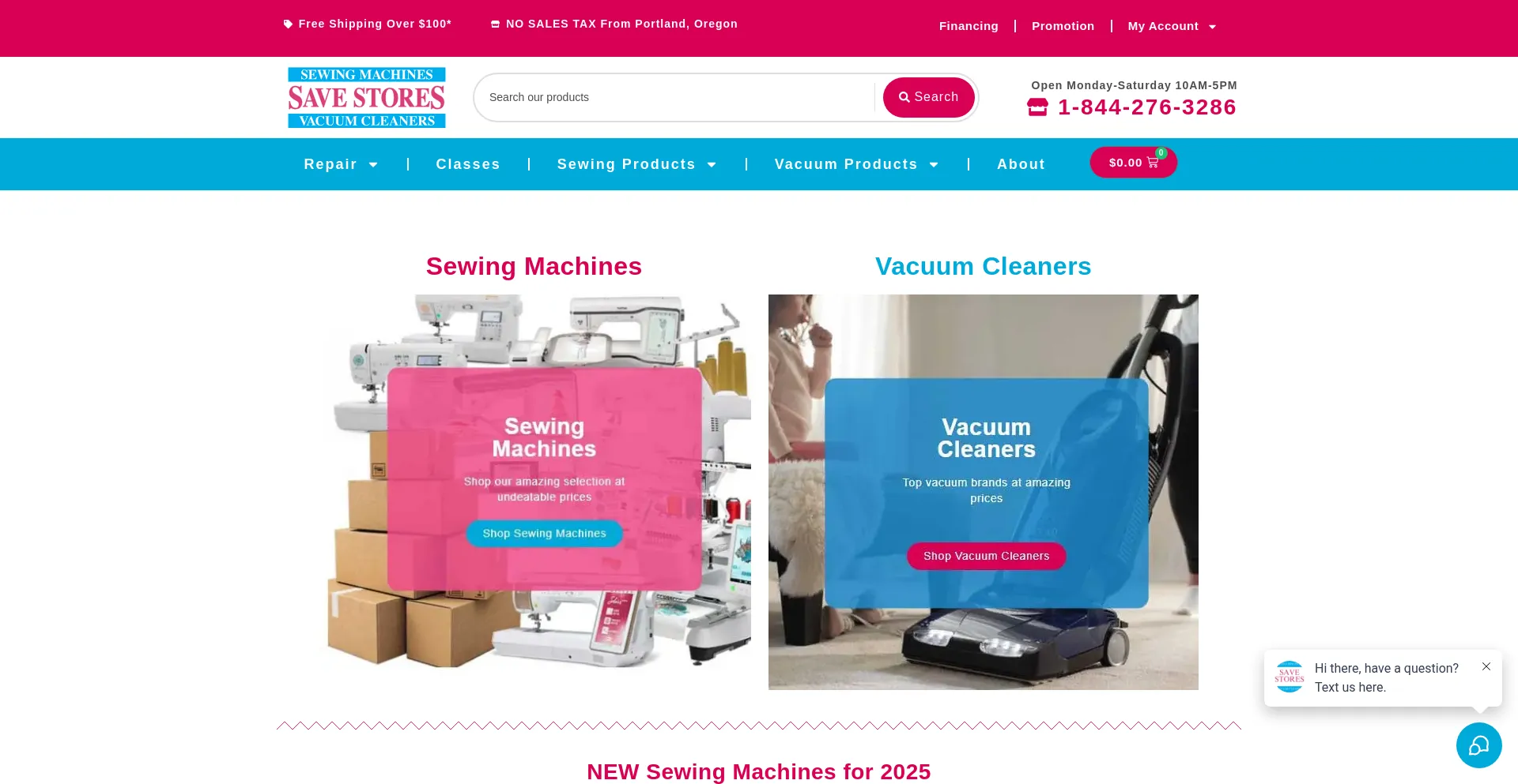 Website screenshot of Savestores.com