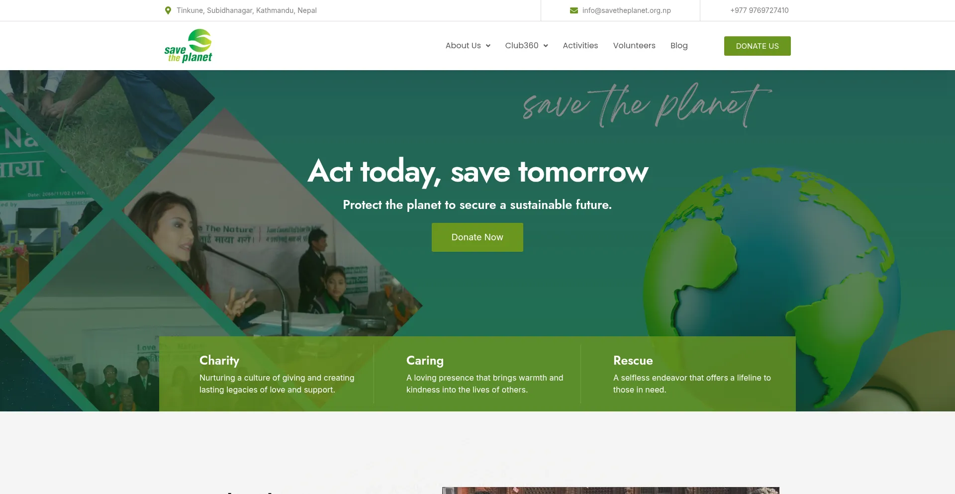 Savetheplanet.org.np
