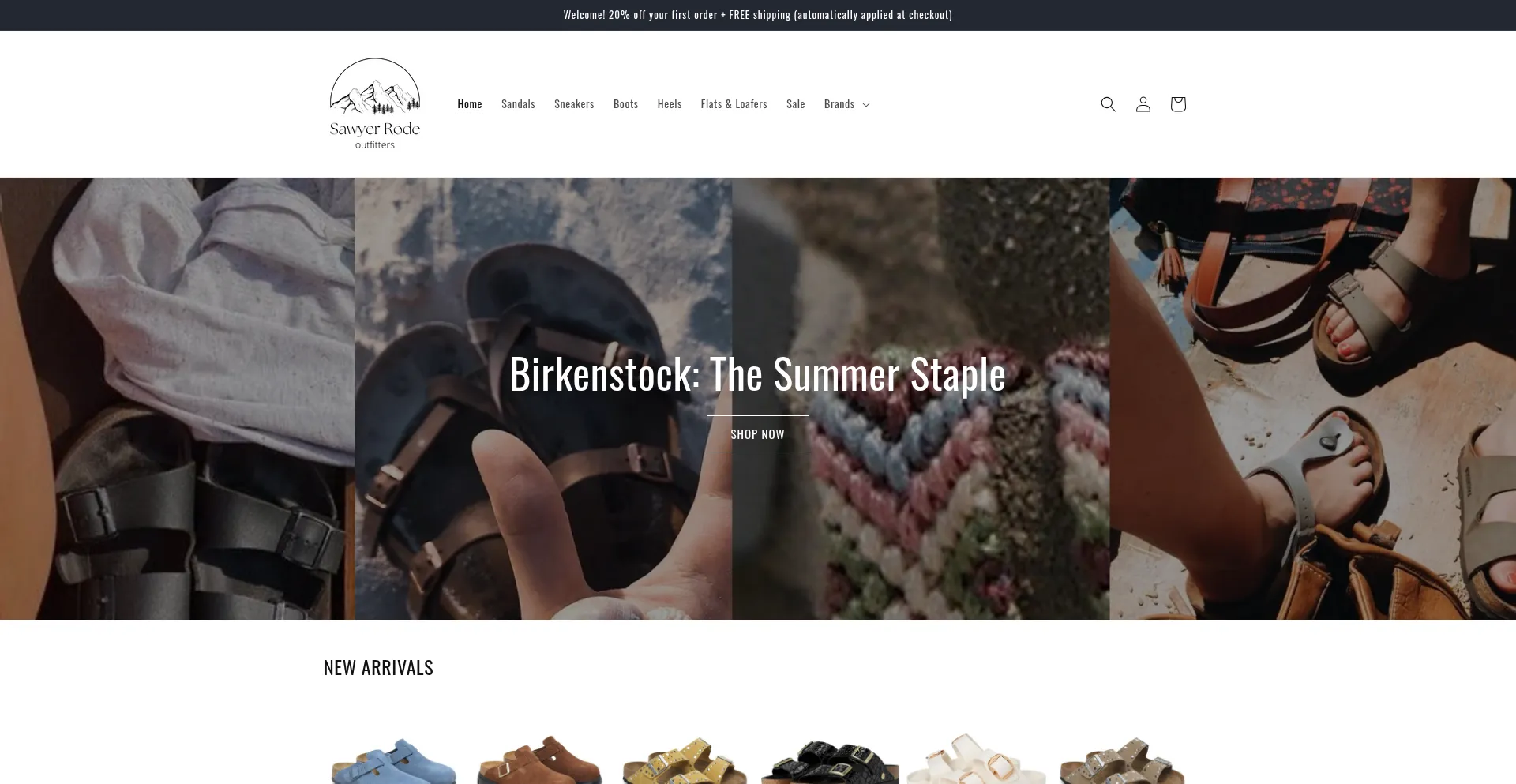 Sawyerrodeoutfitters.com Screenshot