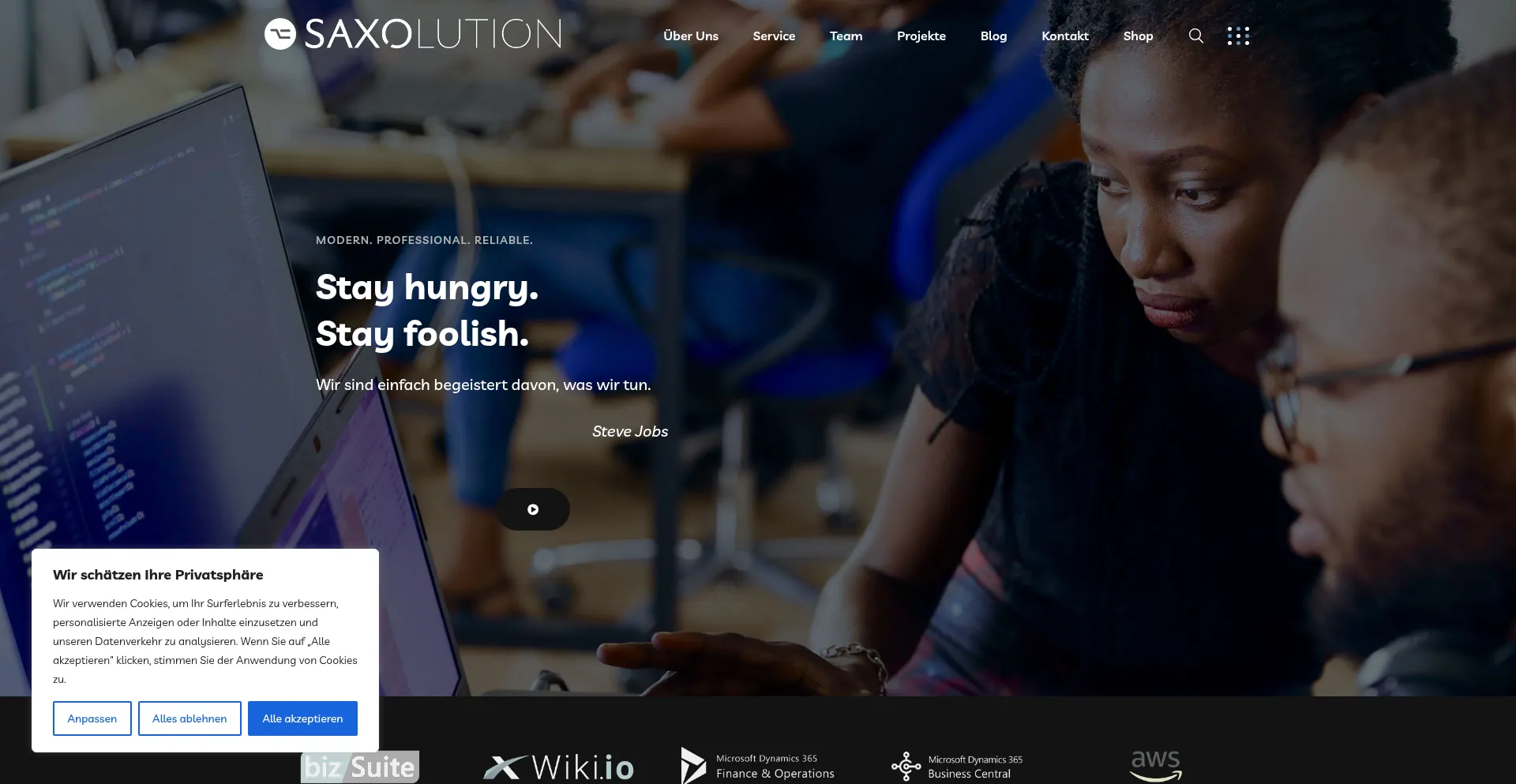 Saxolution.de Screenshot