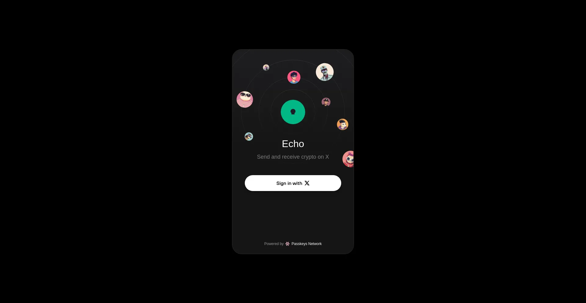 Website screenshot of Sayecho.xyz