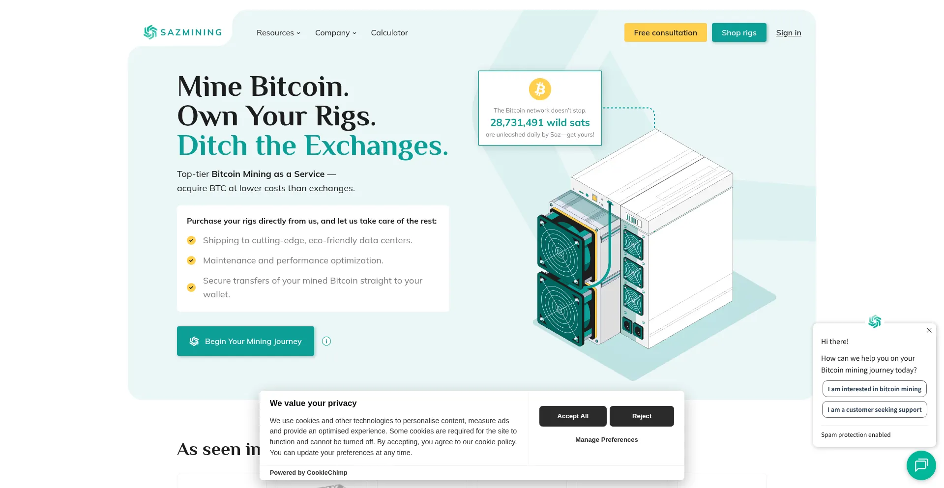 Sazmining.com
