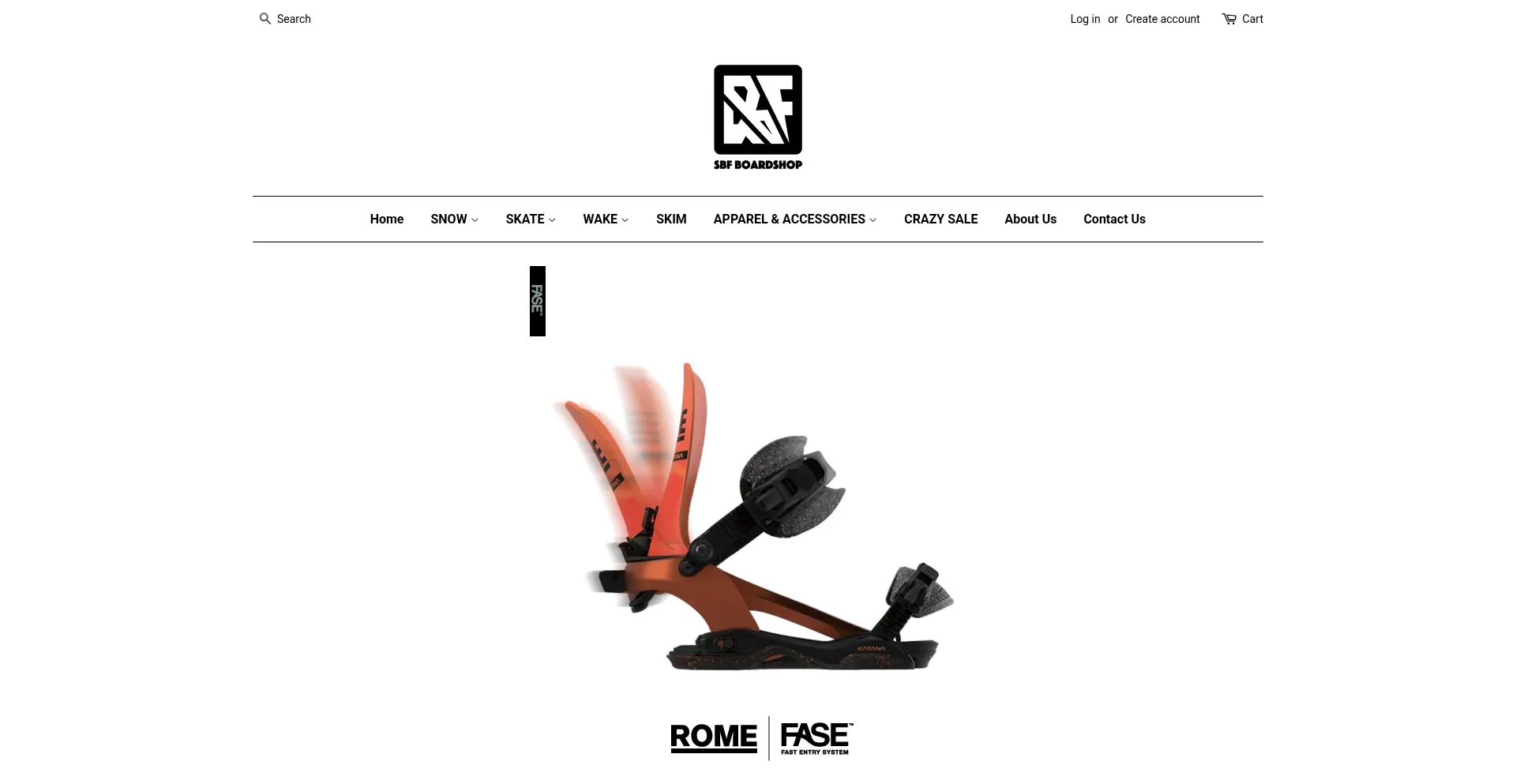 Sbfboardshop.com Screenshot