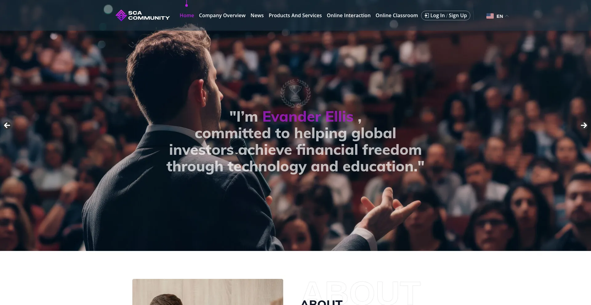 Website screenshot of Sca-ai.com