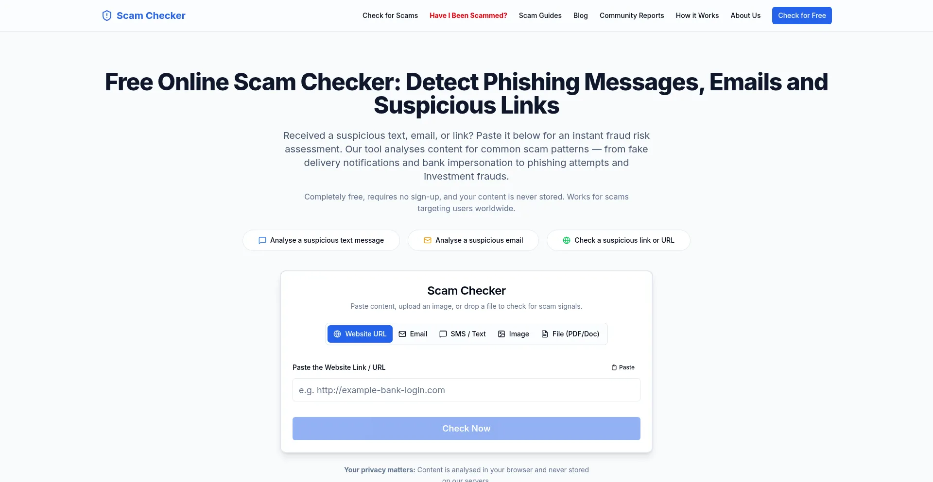Scamchecker.app