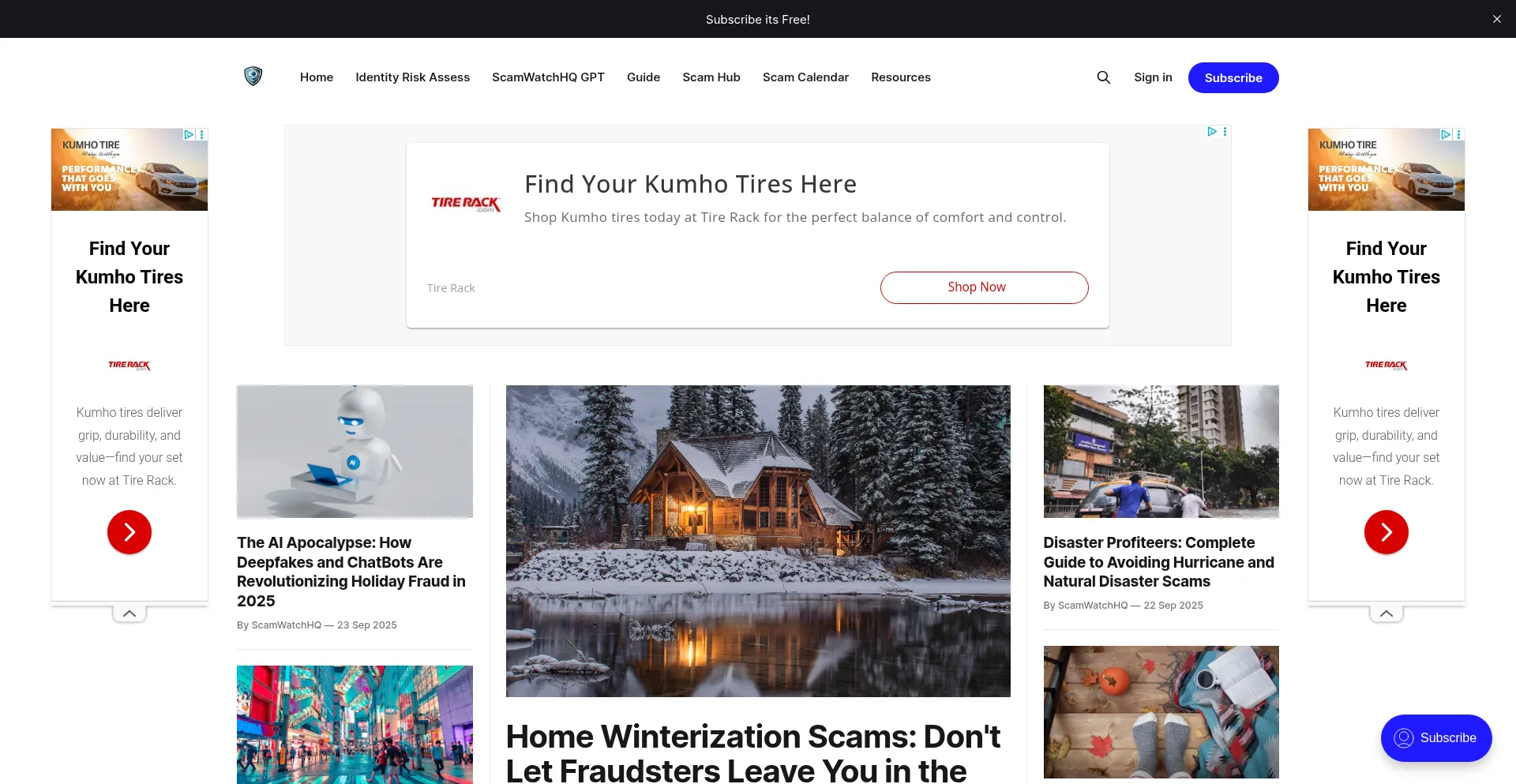 Scamwatchhq.com Screenshot