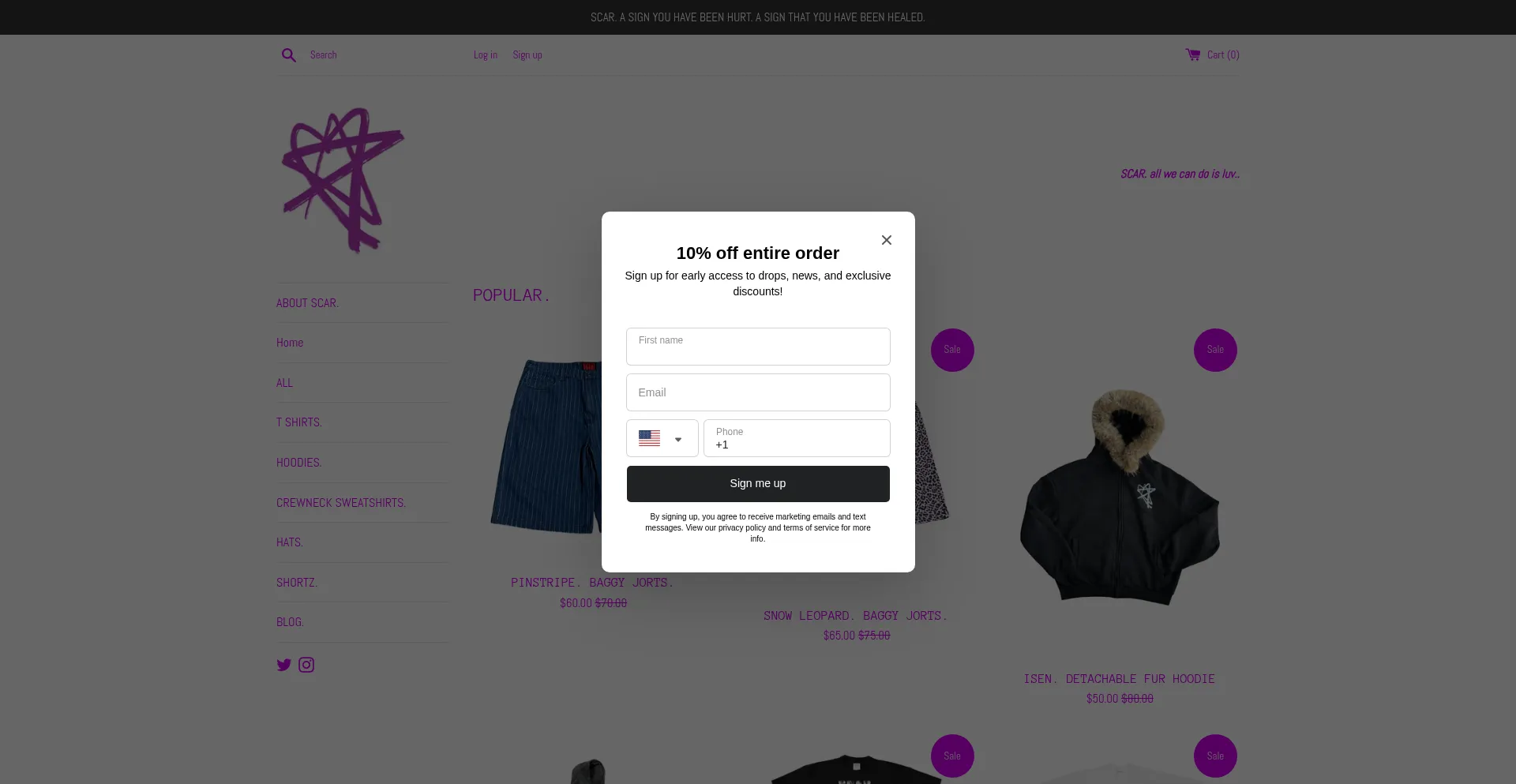 Scarclothingco.com