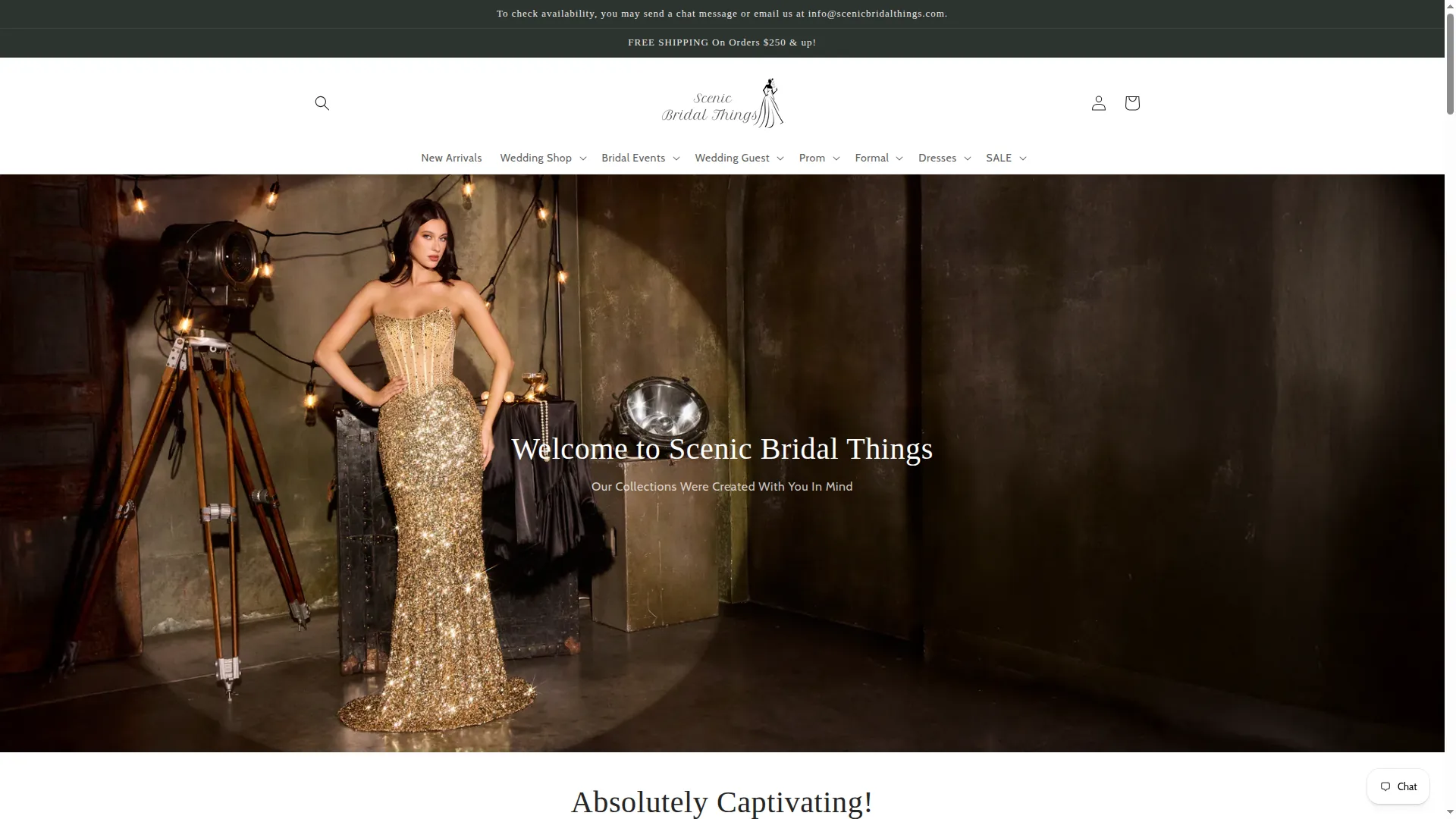 Scenicbridalthings.com