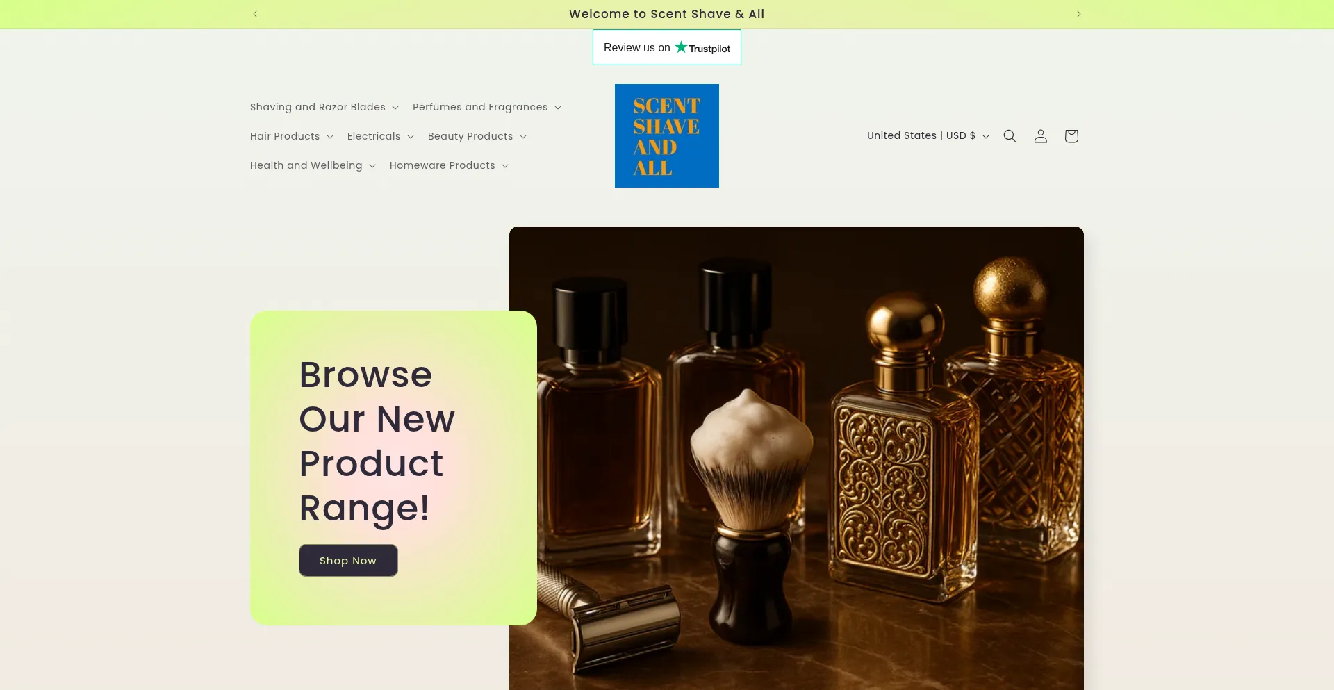 Scentshaveandall.co.uk