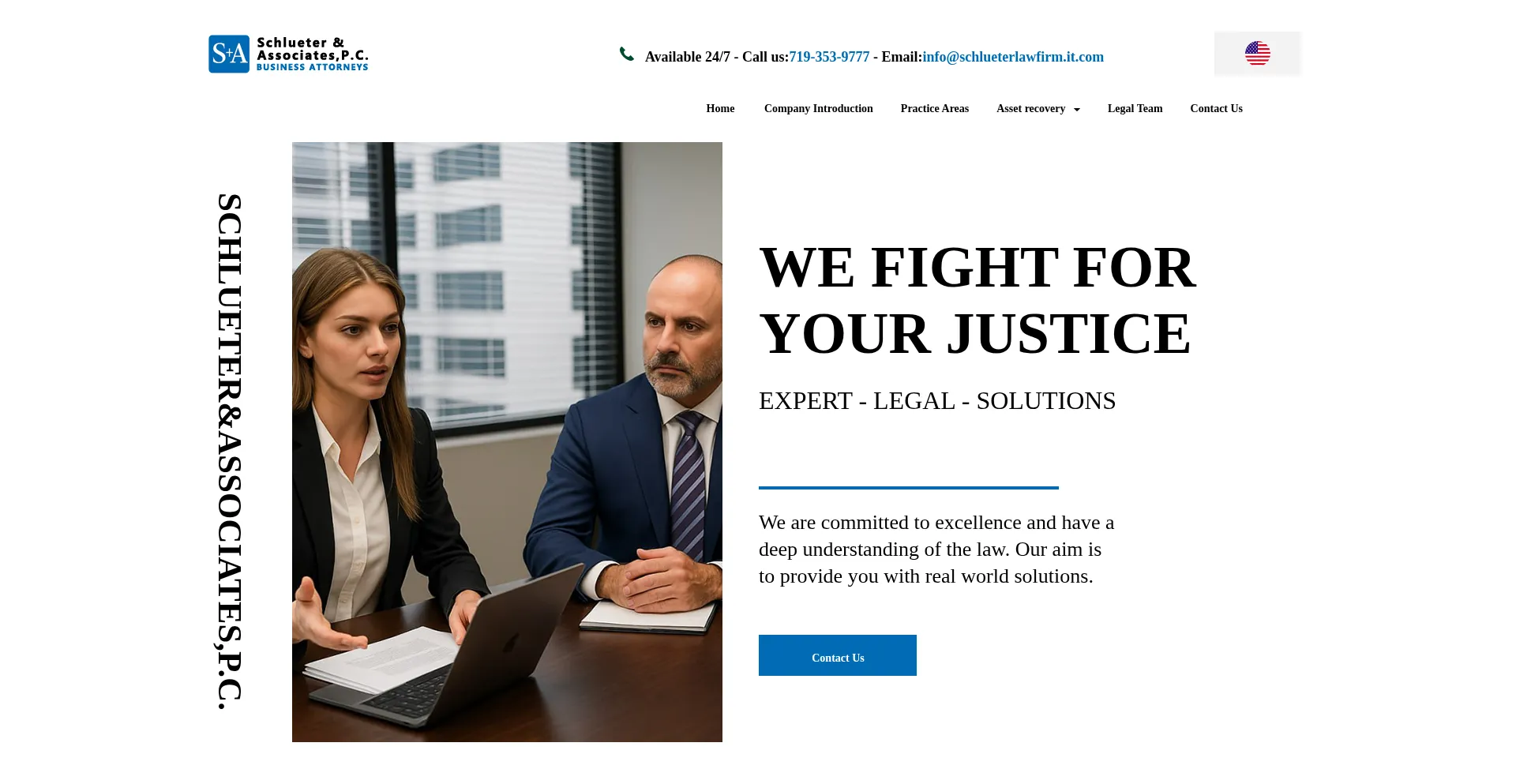 Schlueterlawfirm.it.com Screenshot