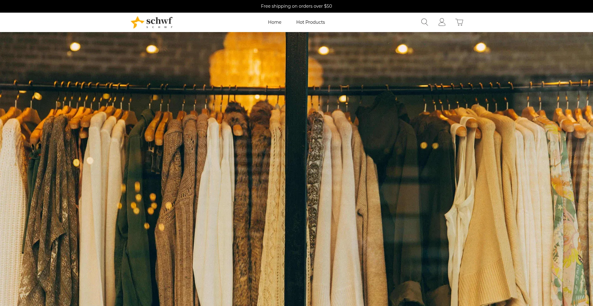 Website screenshot of Schwf.com