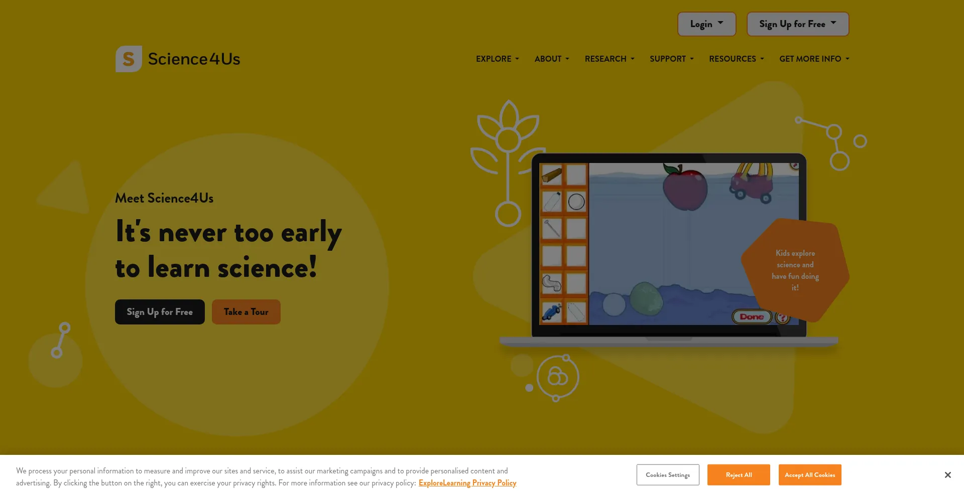 Science4us.com Screenshot
