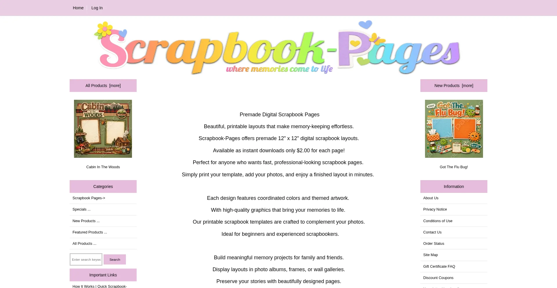 Scrapbook-pages.com