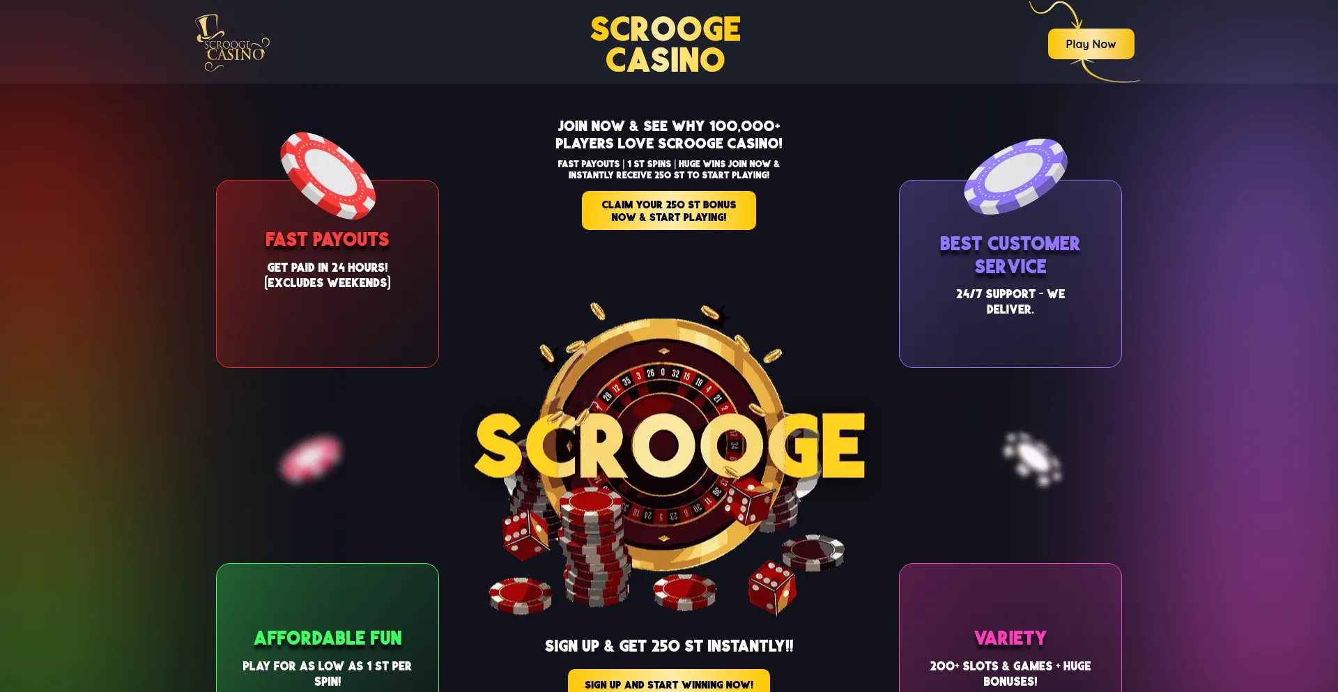 Is Scrooge.casino Safe?