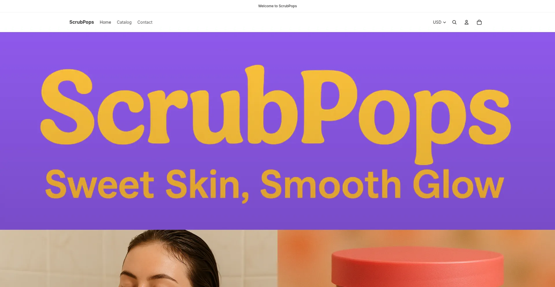 Scrubpops.com Screenshot