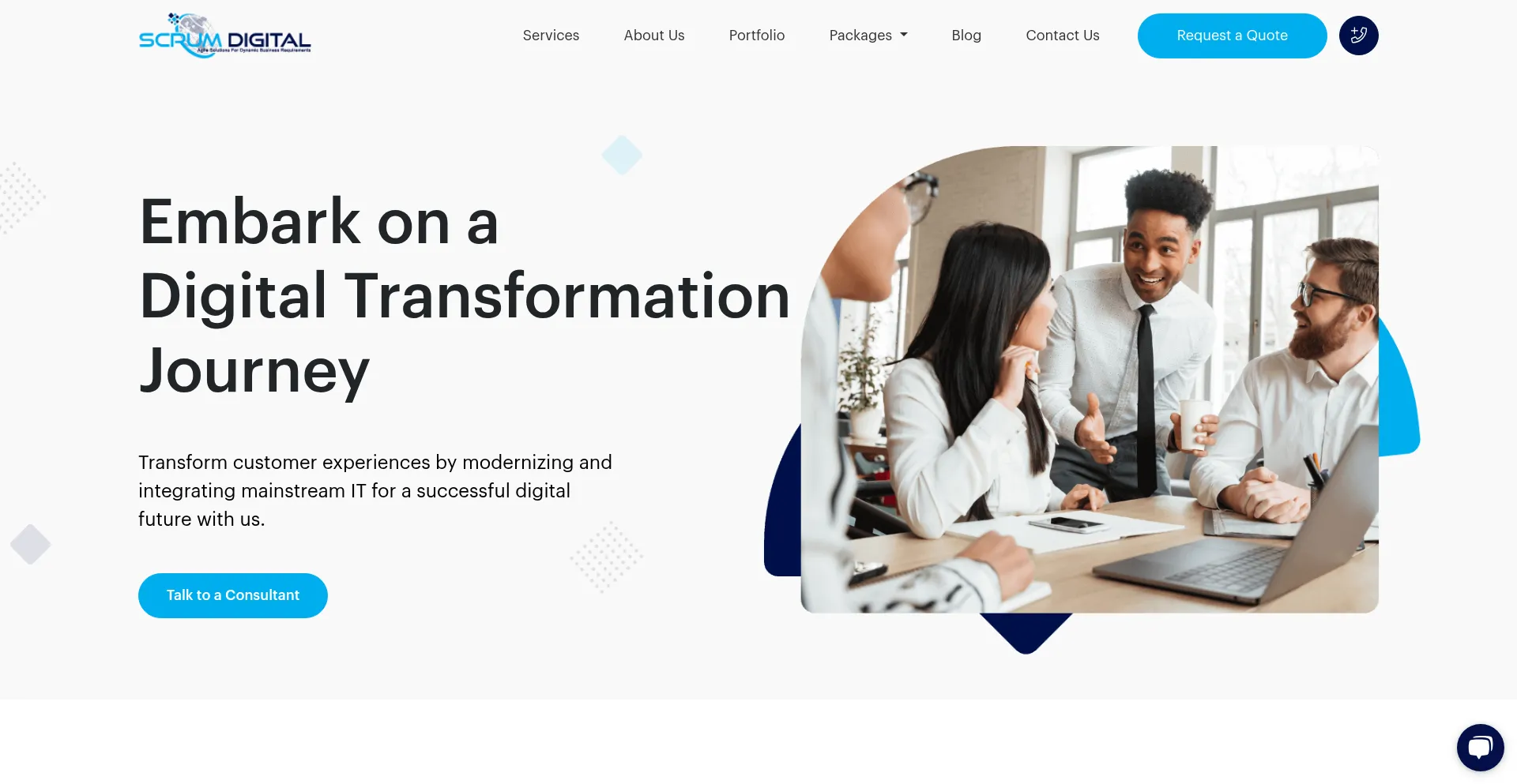 Scrumdigital.com Screenshot